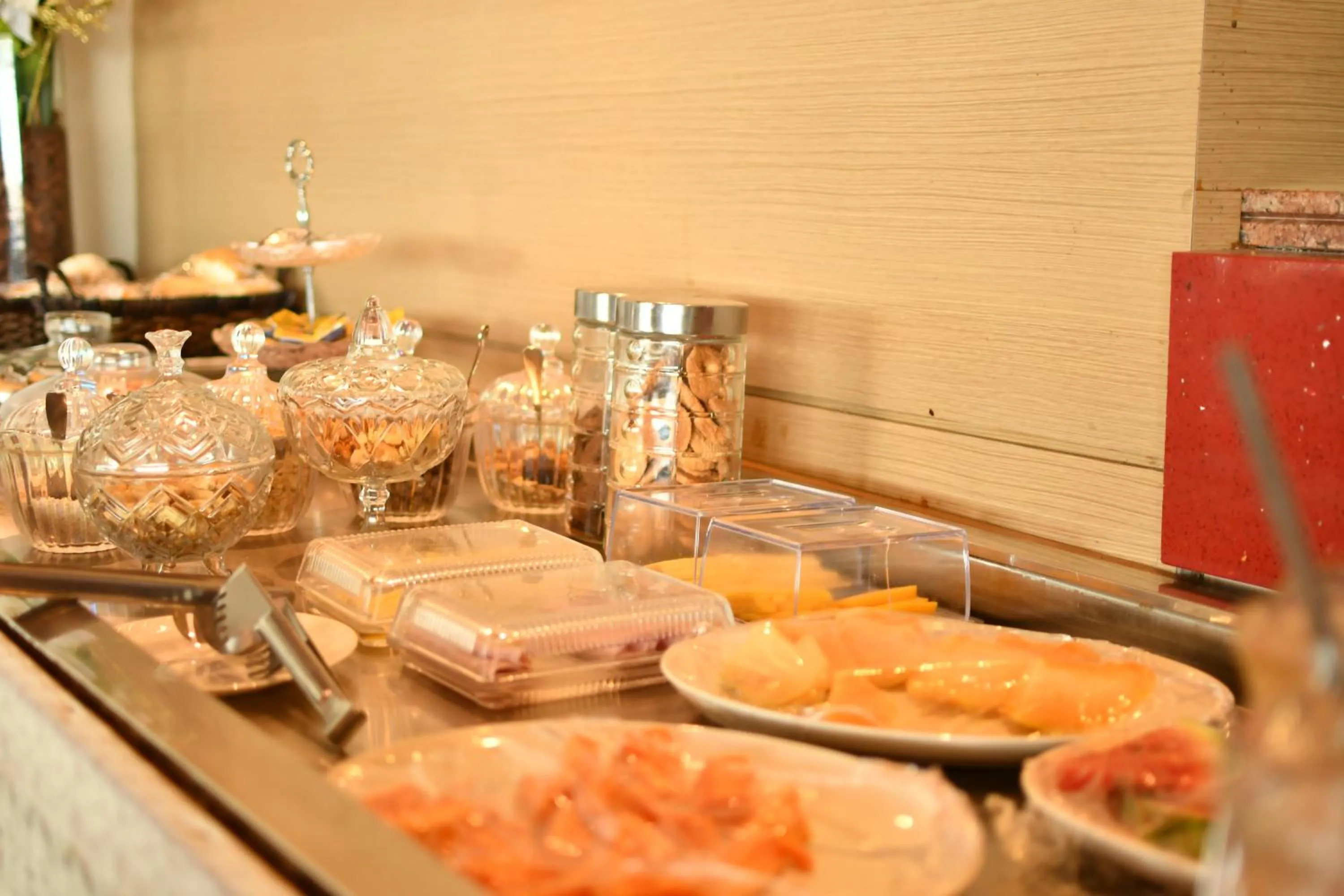 Buffet breakfast in Troodon Park Hotel