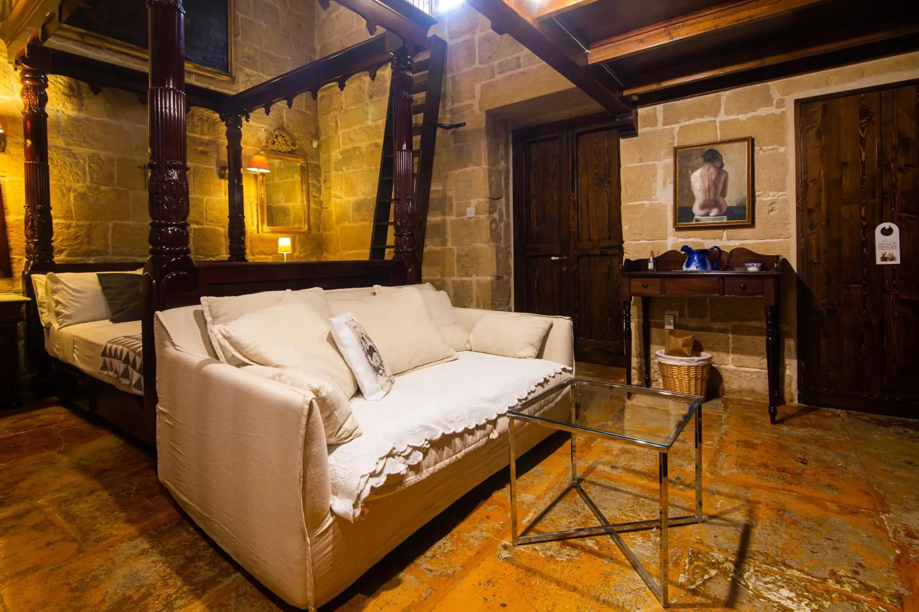 Bed in The Burrow Guest House Bed in The Burrow Guest House