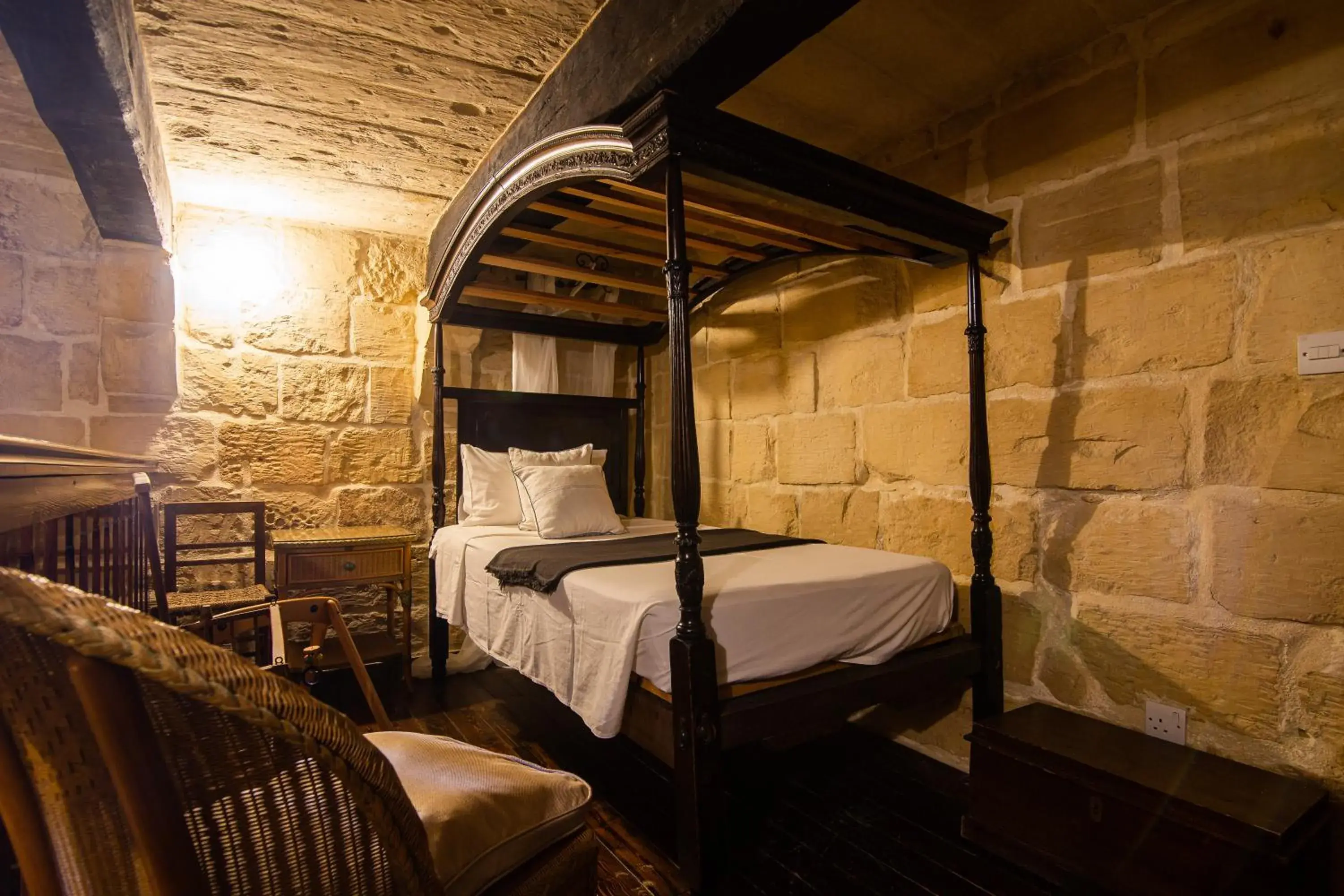 Bed in The Burrow Guest House Bed in The Burrow Guest House