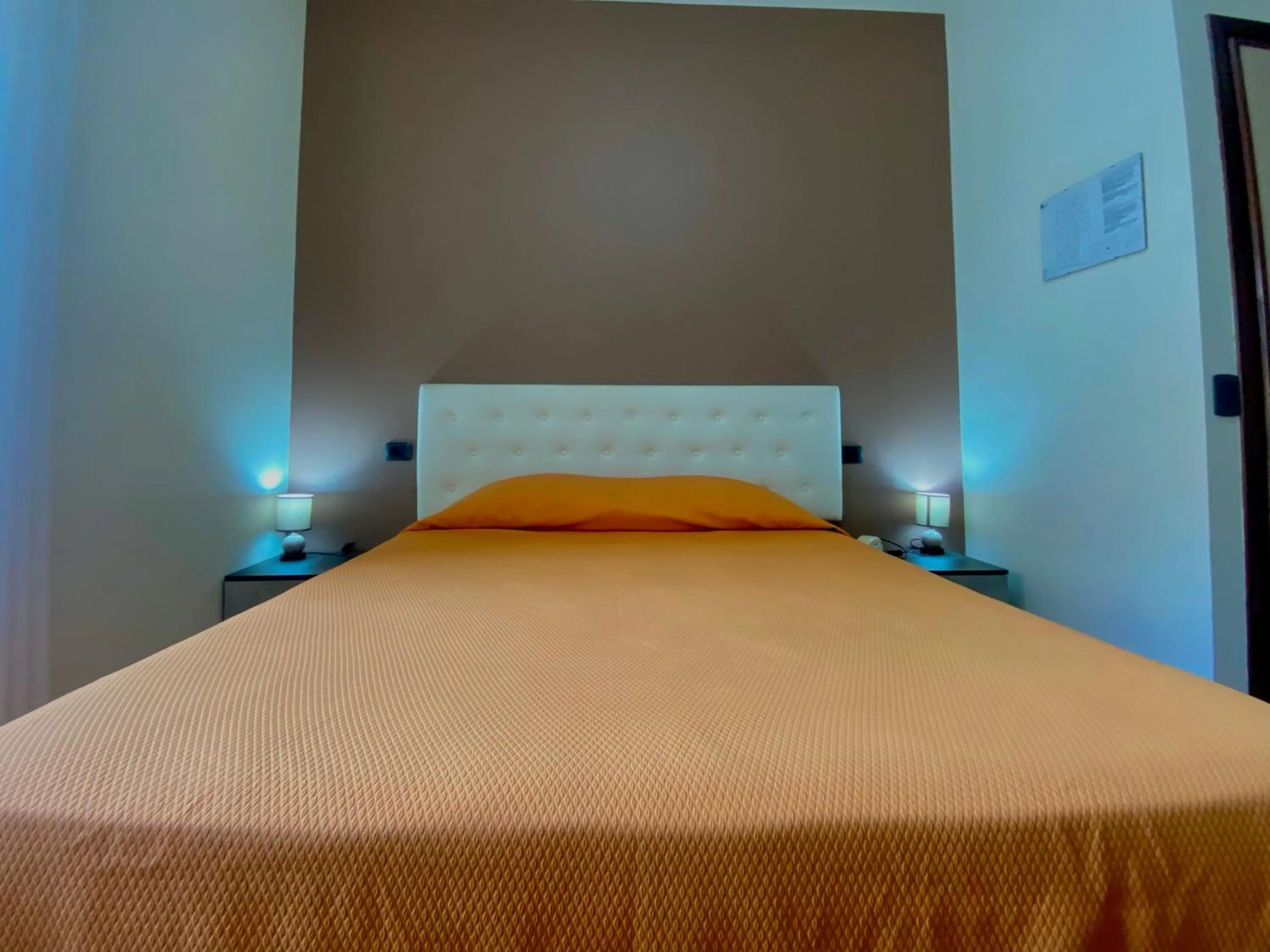 Bed in Hotel Rainero