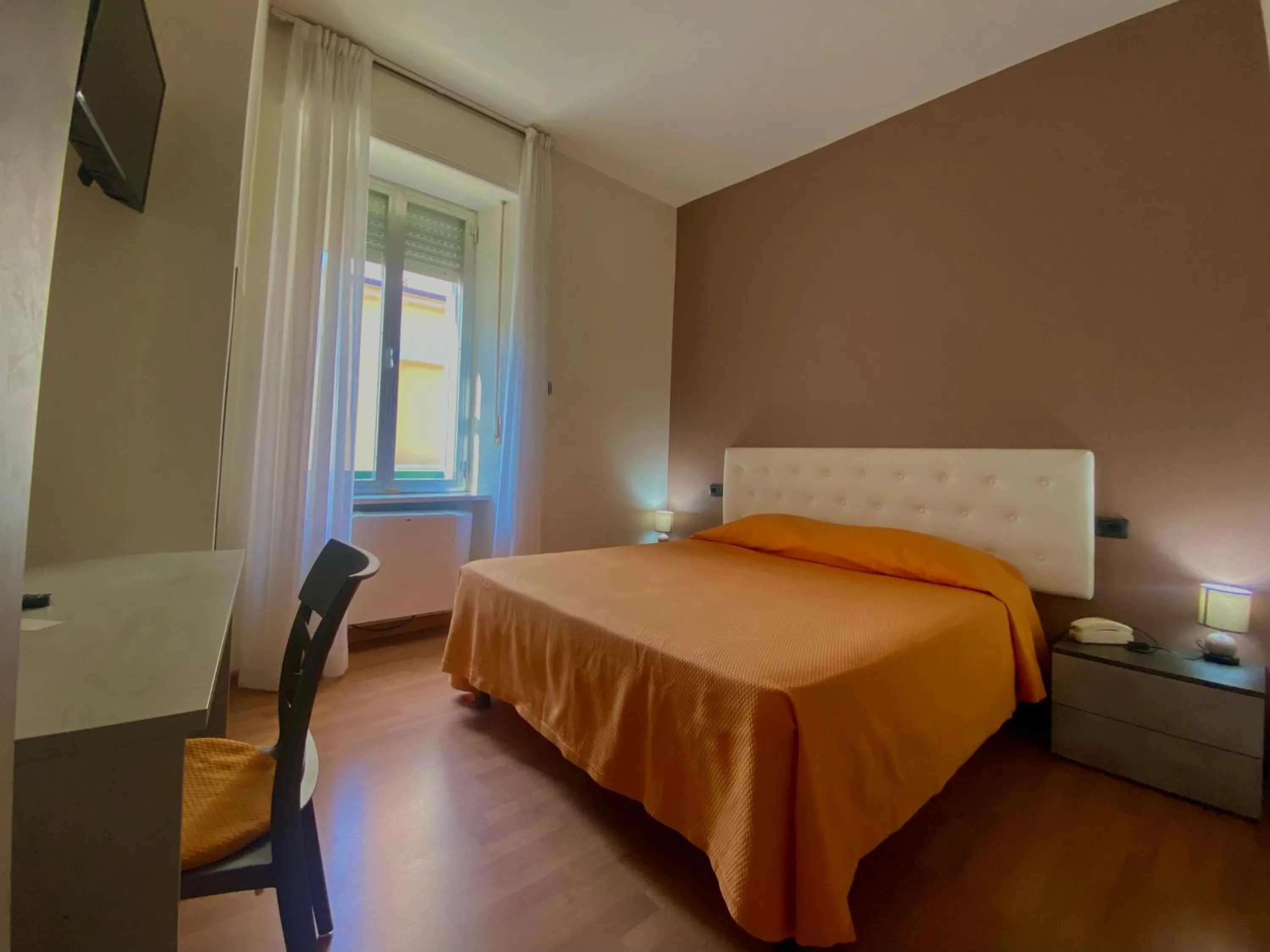 Bed in Hotel Rainero