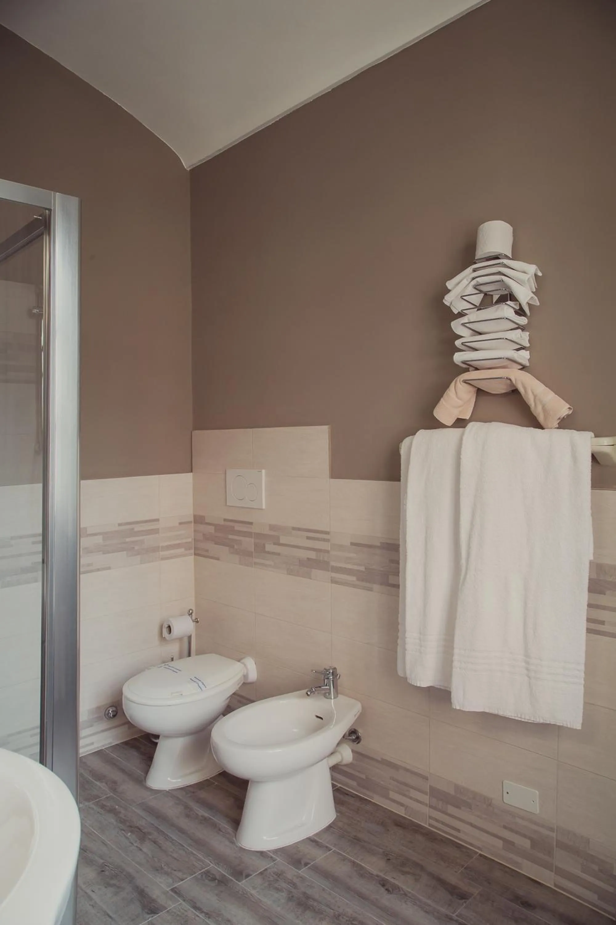 Bathroom in Hotel Rainero