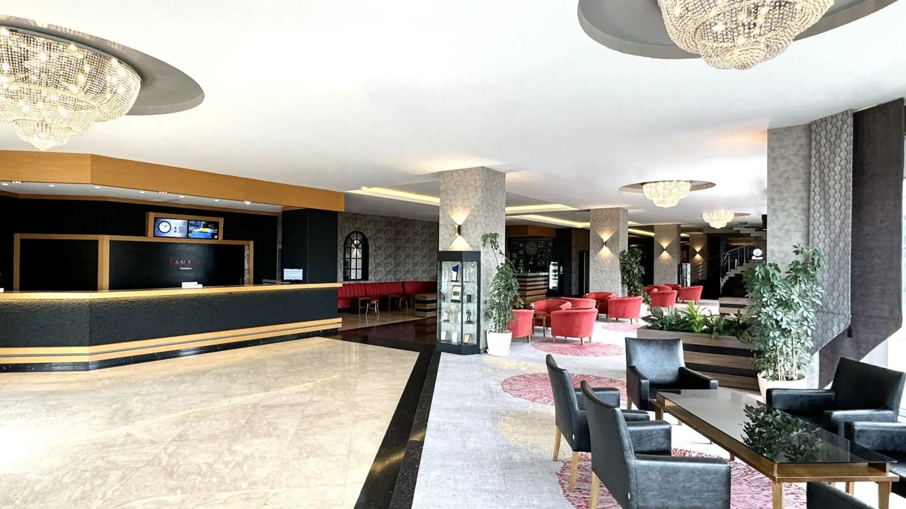 Lobby or reception in Ramada by Wyndham Tekirdağ Lobby or reception in Ramada by Wyndham Tekirdağ