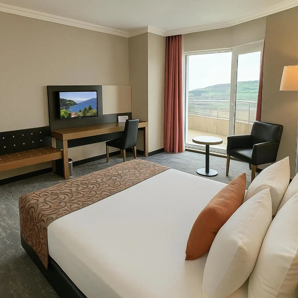 Bedroom, Bed in Ramada by Wyndham Tekirdağ