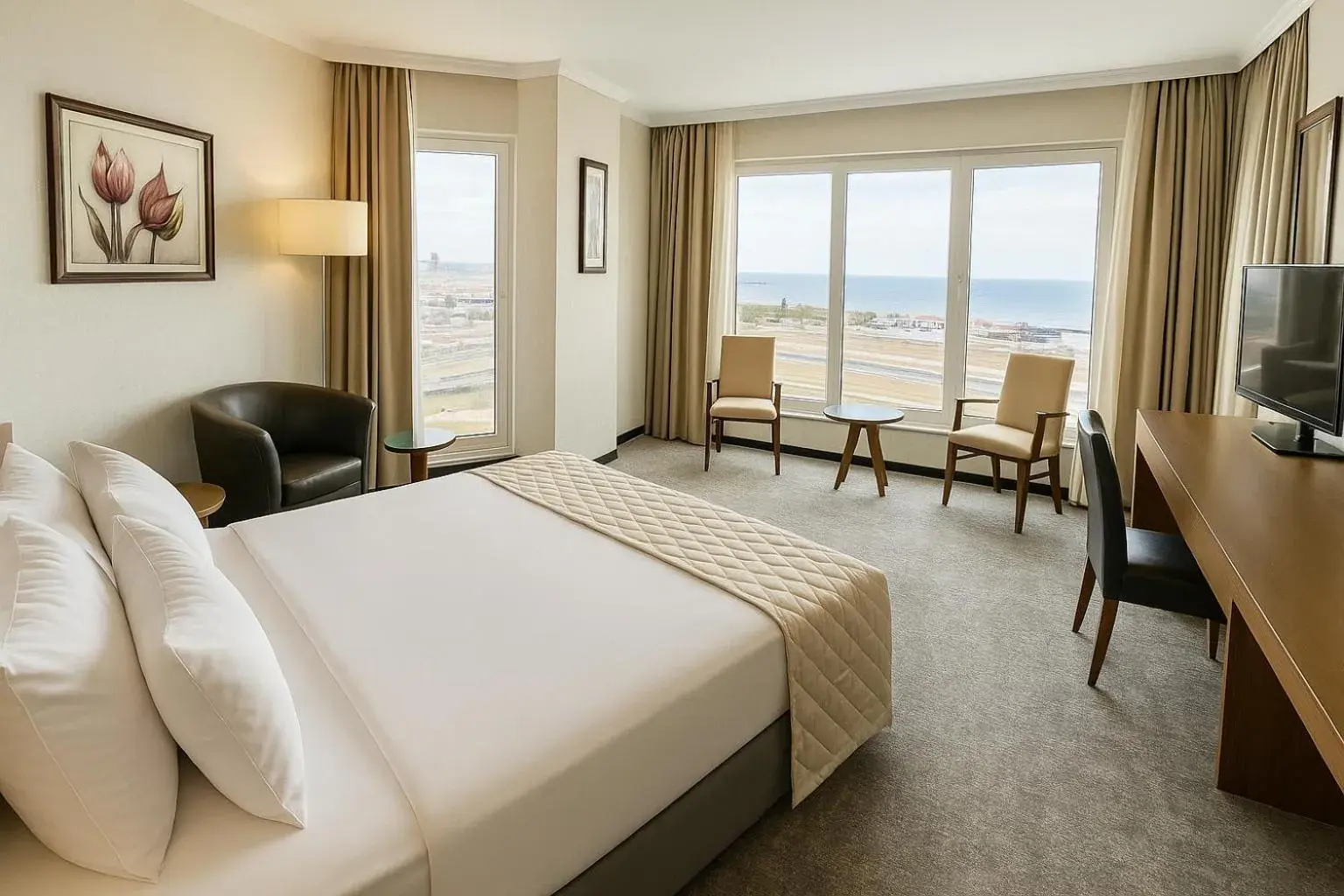 Bedroom, Bed in Ramada by Wyndham Tekirdağ Bedroom, Bed in Ramada by Wyndham Tekirdağ