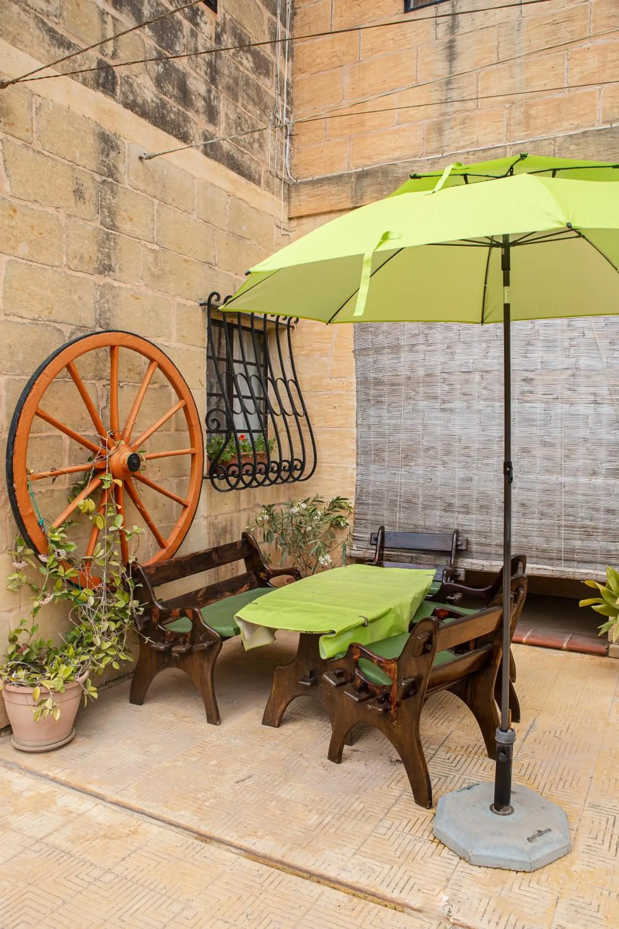 Garden in Ta' Bertu Host Family Bed & Breakfast Garden in Ta' Bertu Host Family Bed & Breakfast