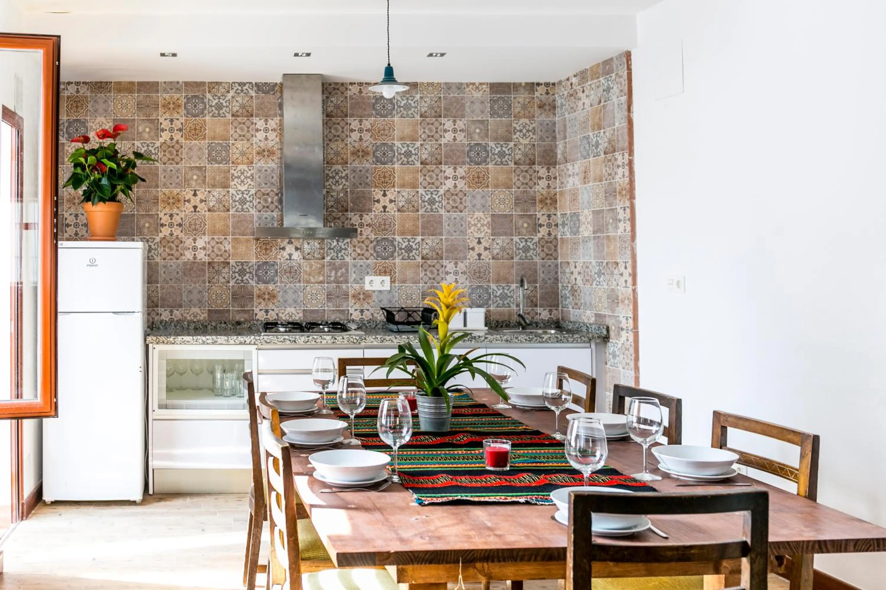 Dining area in Casa Po