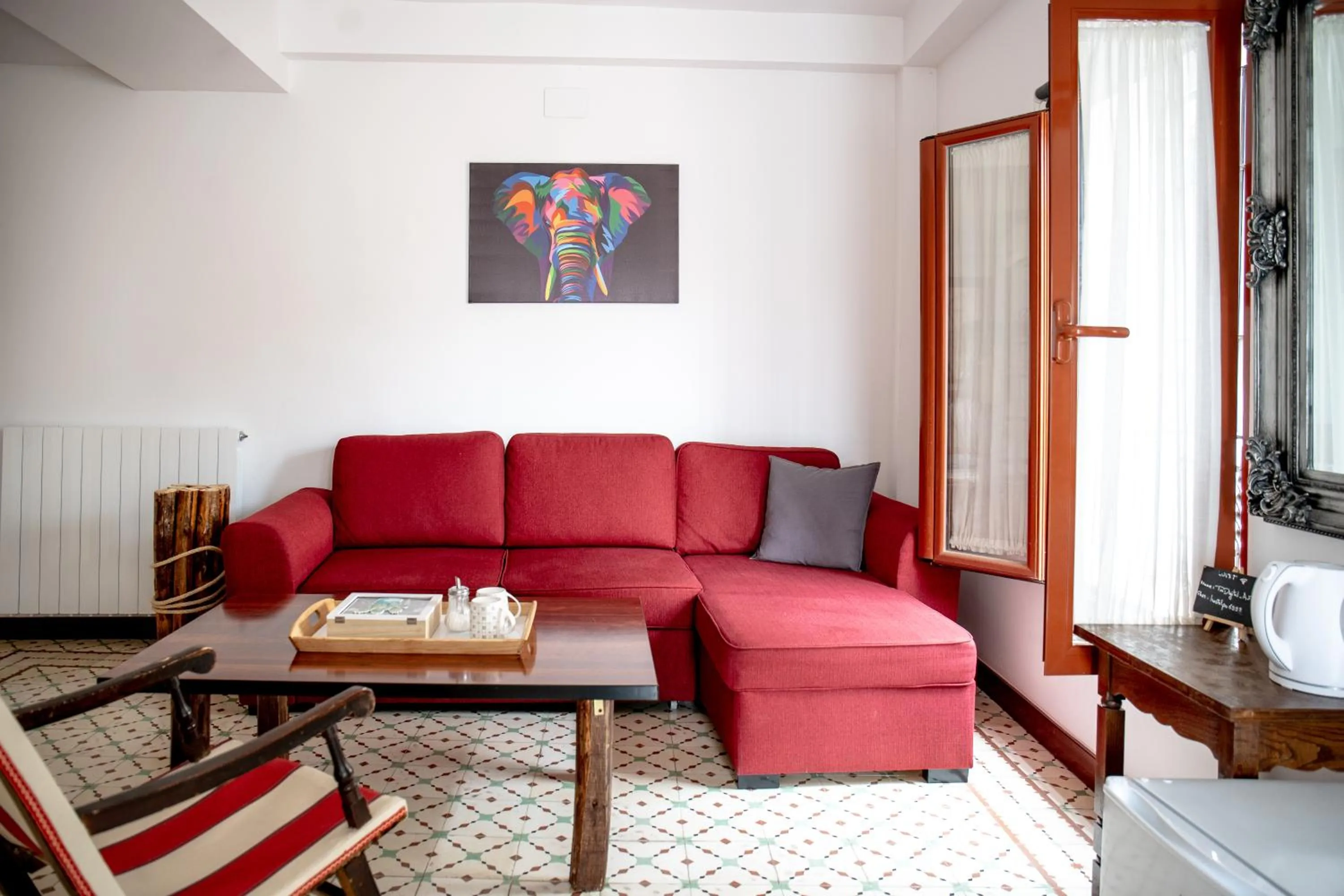 Living room in Casa Po