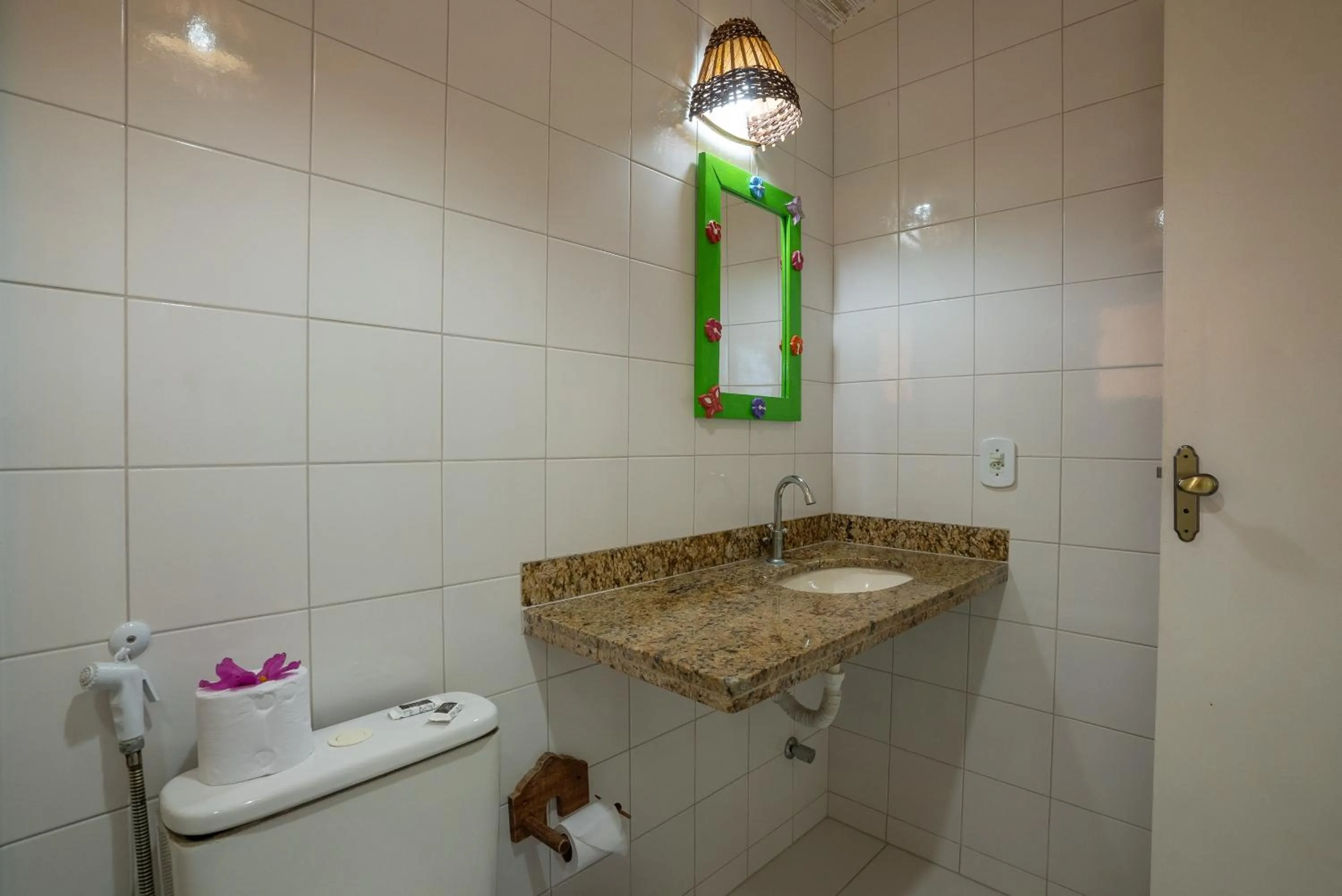 Bathroom in Pousada Recanto Trancoso