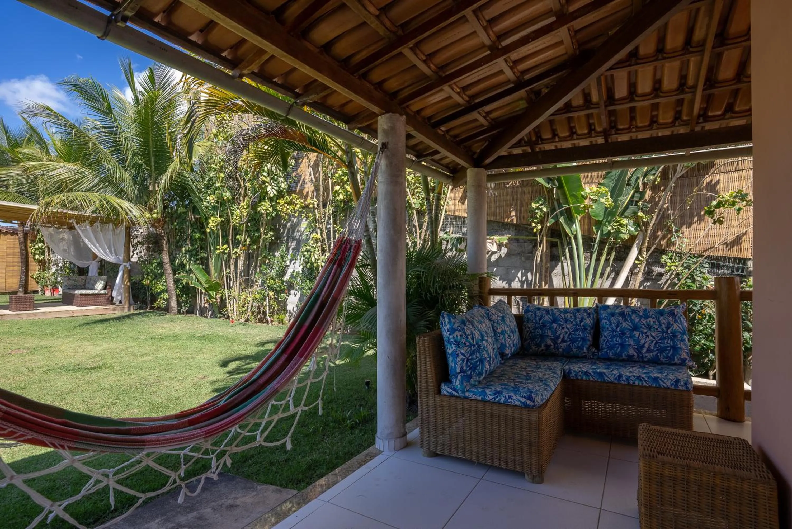 Patio in Pousada Recanto Trancoso