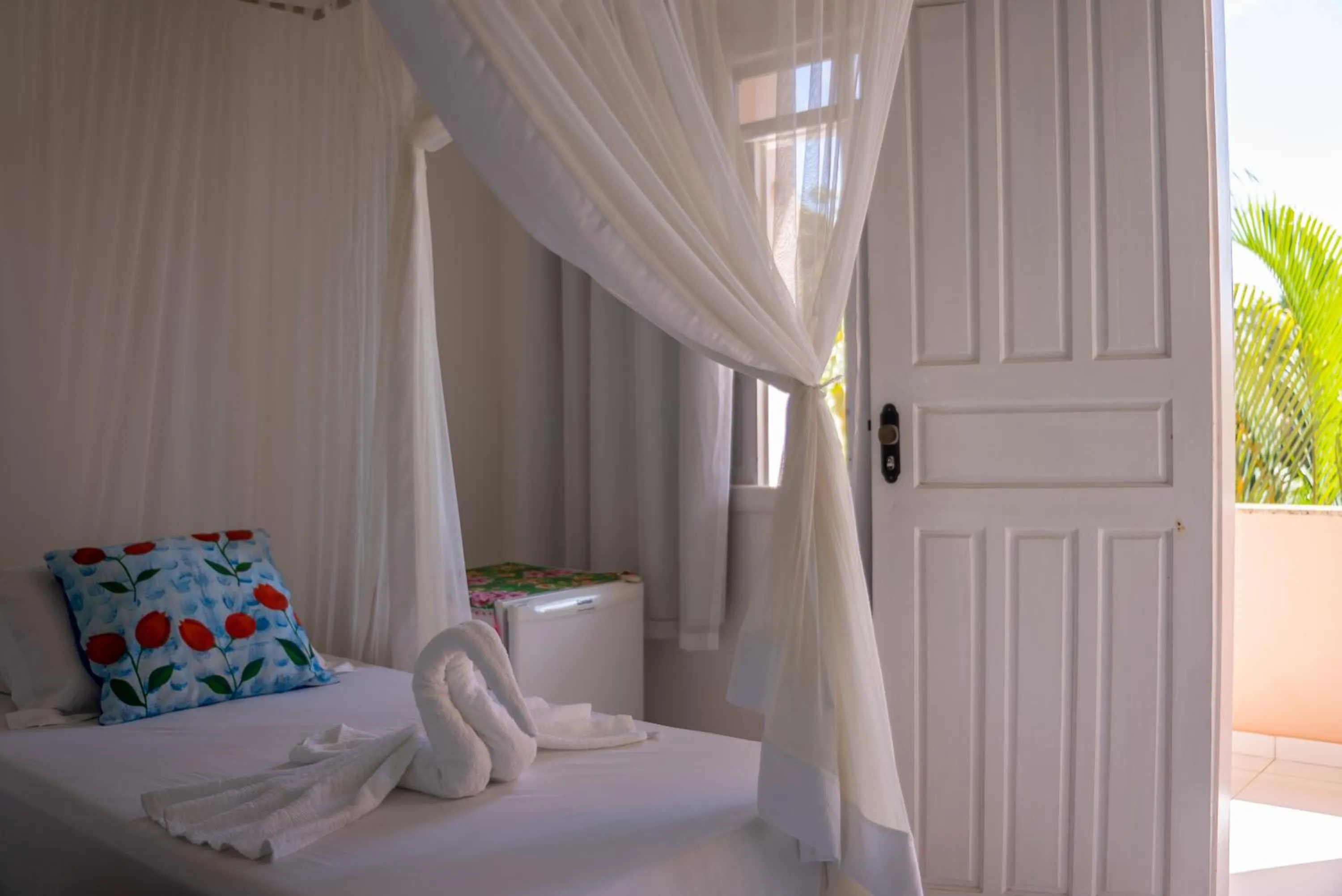 Bed in Pousada Recanto Trancoso