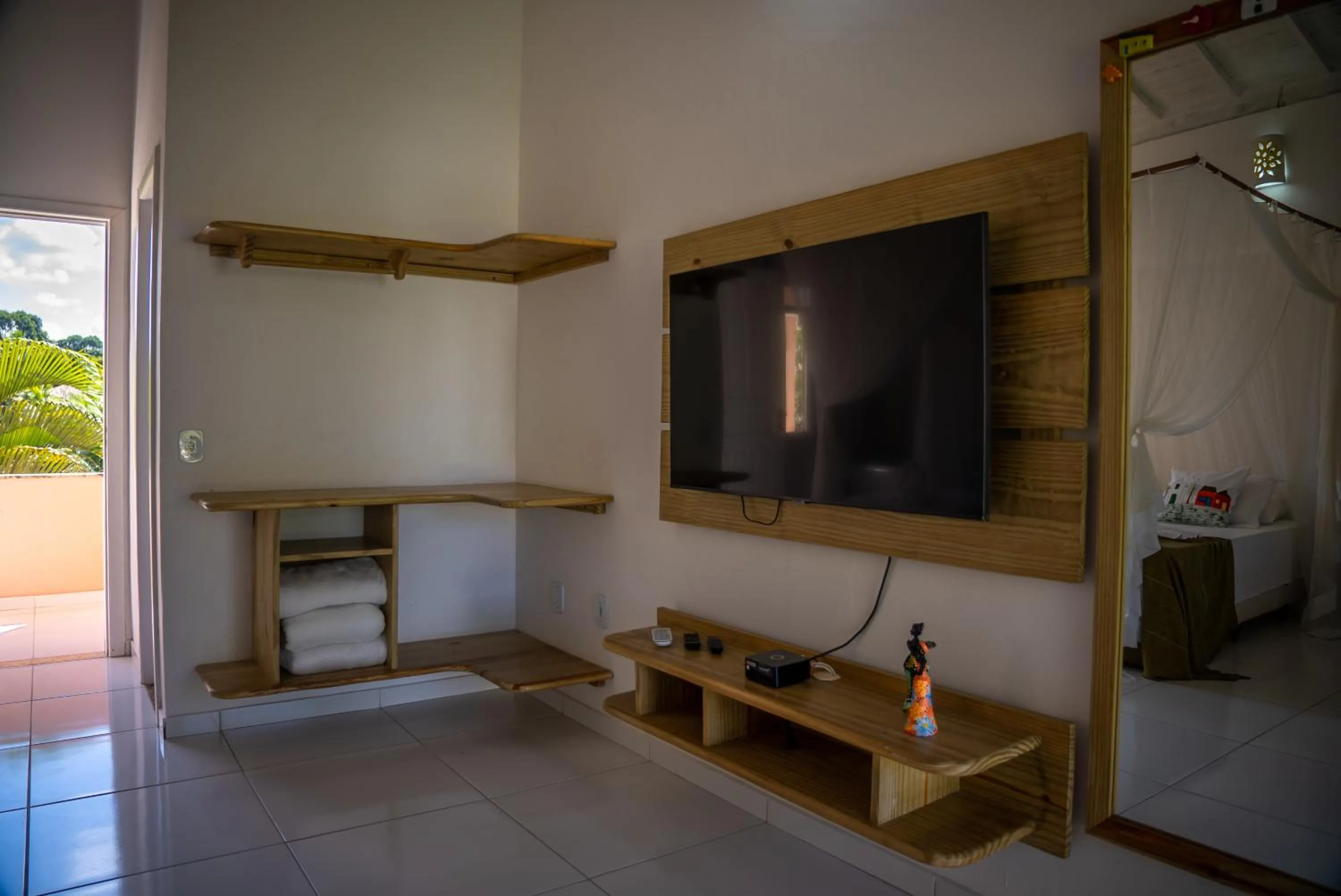 TV and multimedia in Pousada Recanto Trancoso