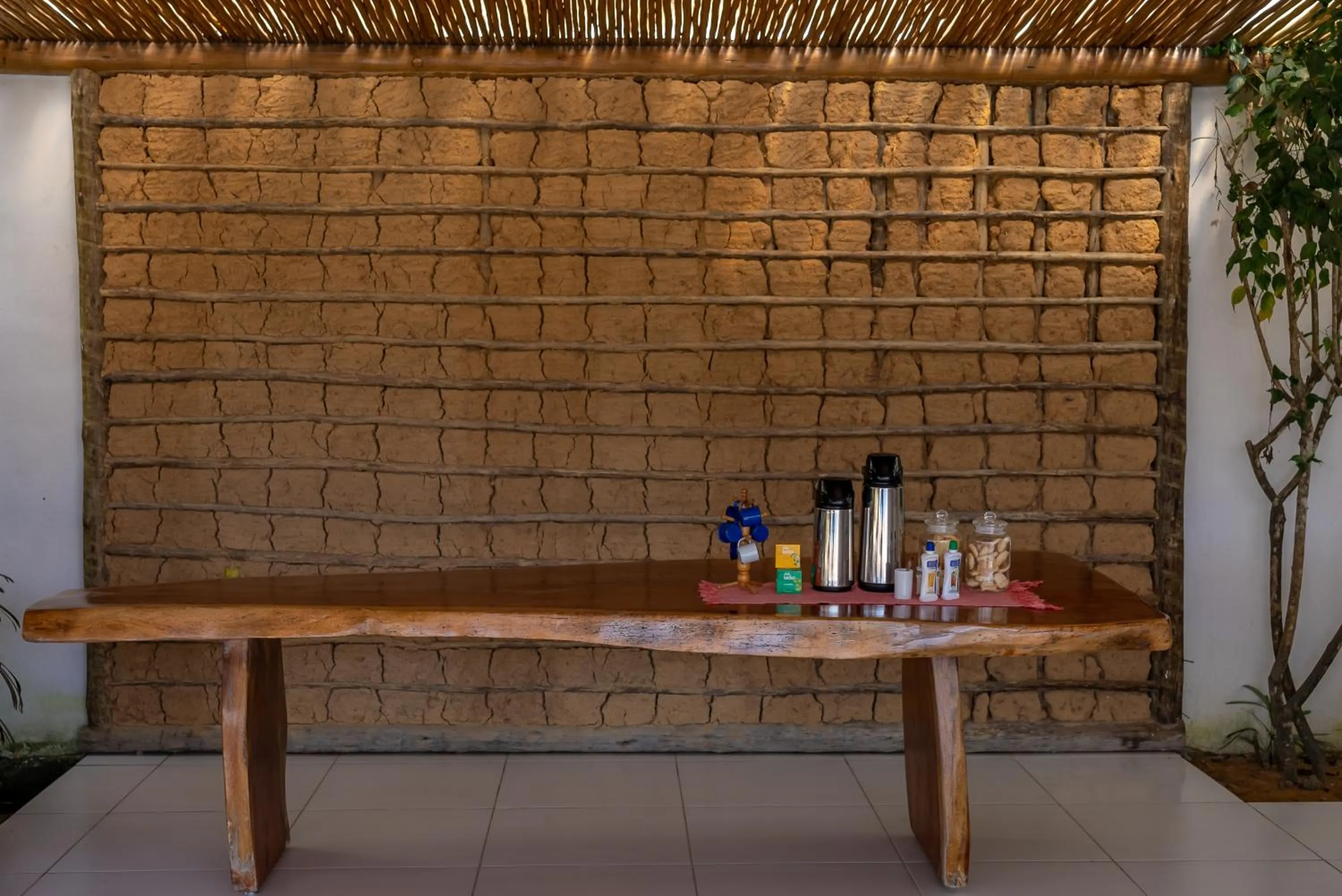 Decorative detail in Pousada Recanto Trancoso