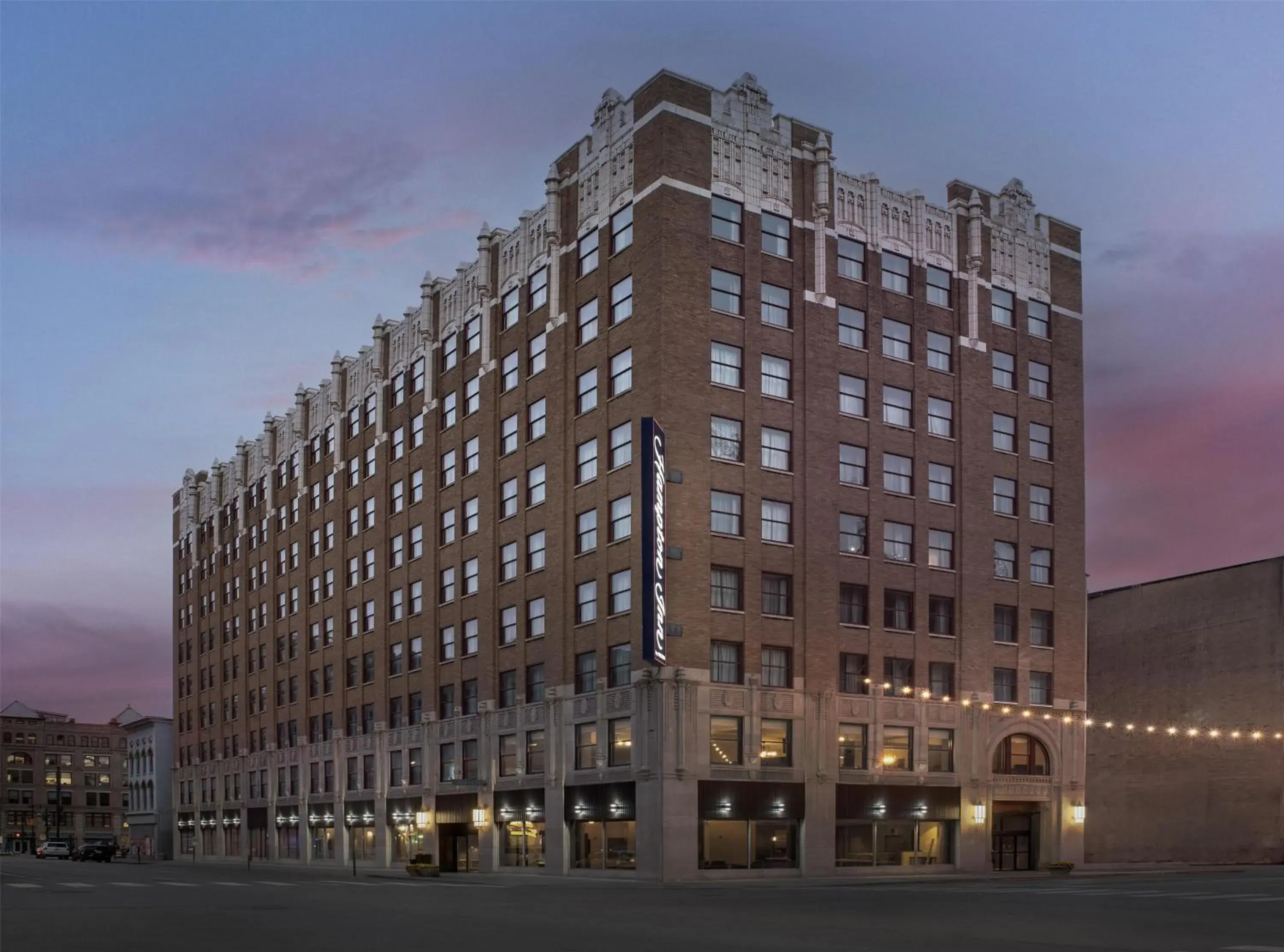 Property building in Hampton Inn Indianapolis Downtown Across from Circle Centre Property building in Hampton Inn Indianapolis Downtown Across from Circle Centre