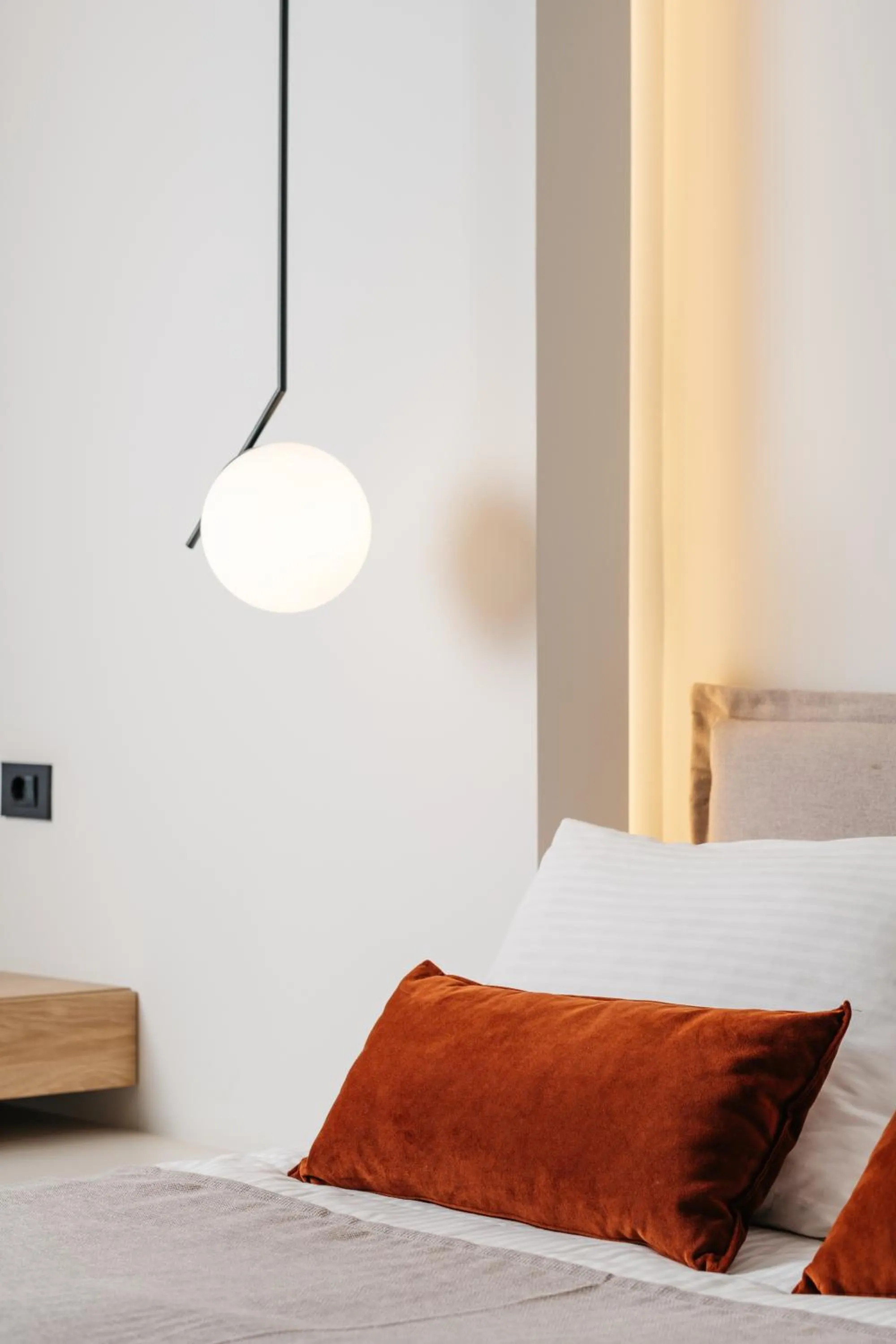 Decorative detail, Bed in The City Hotel & Suites