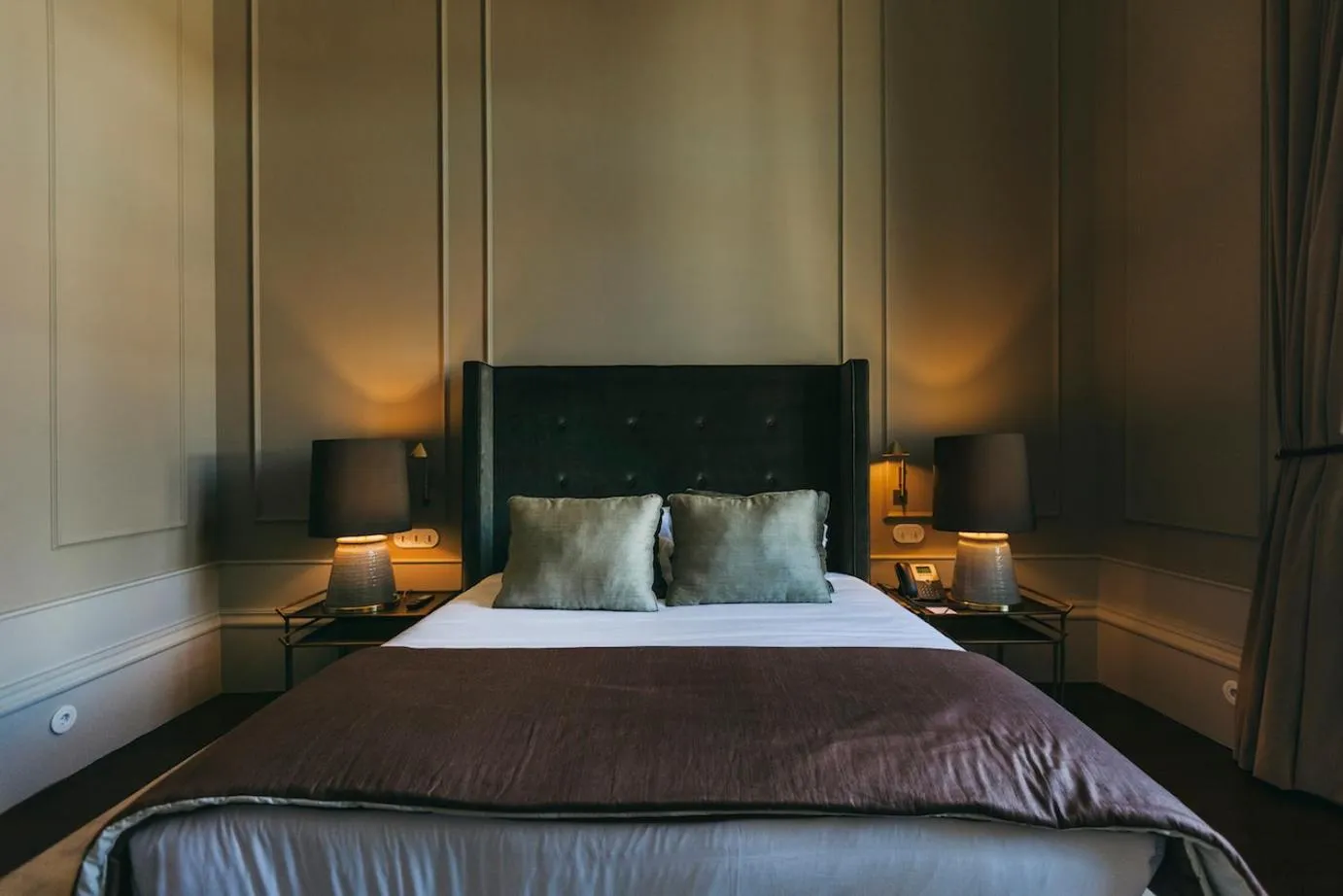 Bed in Torel 1884 Suites & Apartments