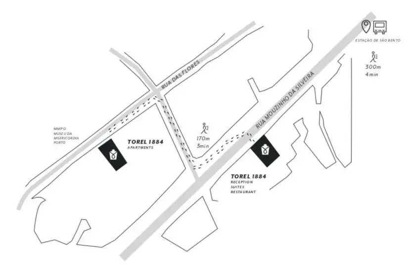 Property building in Torel 1884 Suites & Apartments Property building in Torel 1884 Suites & Apartments