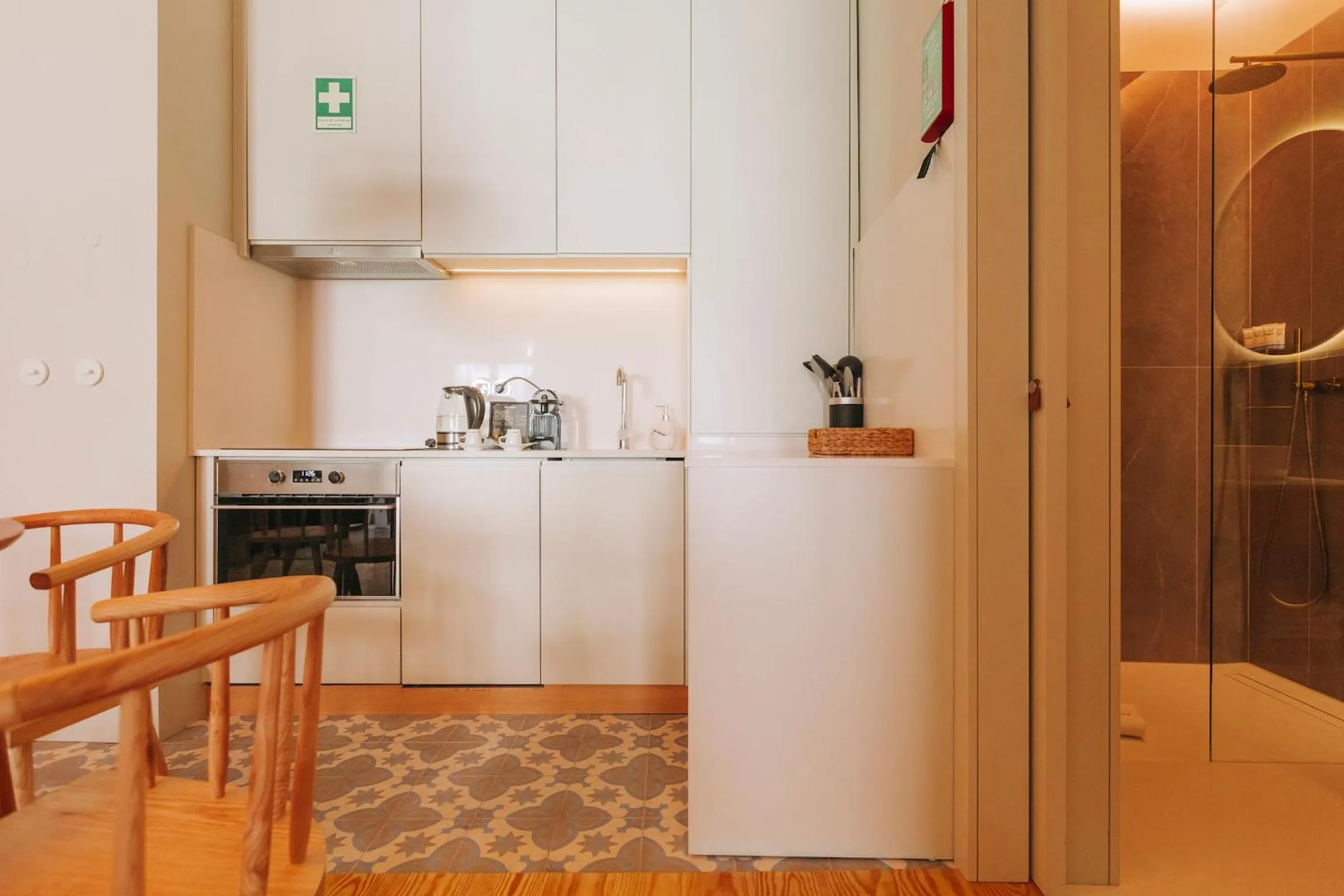 Kitchen or kitchenette in Torel 1884 Suites & Apartments