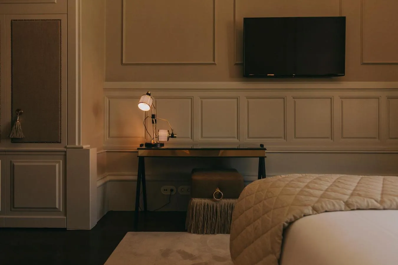 Bed in Torel 1884 Suites & Apartments