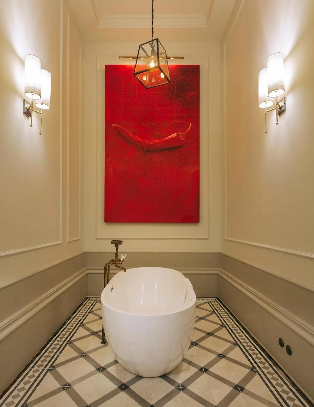 Bathroom in Torel 1884 Suites & Apartments