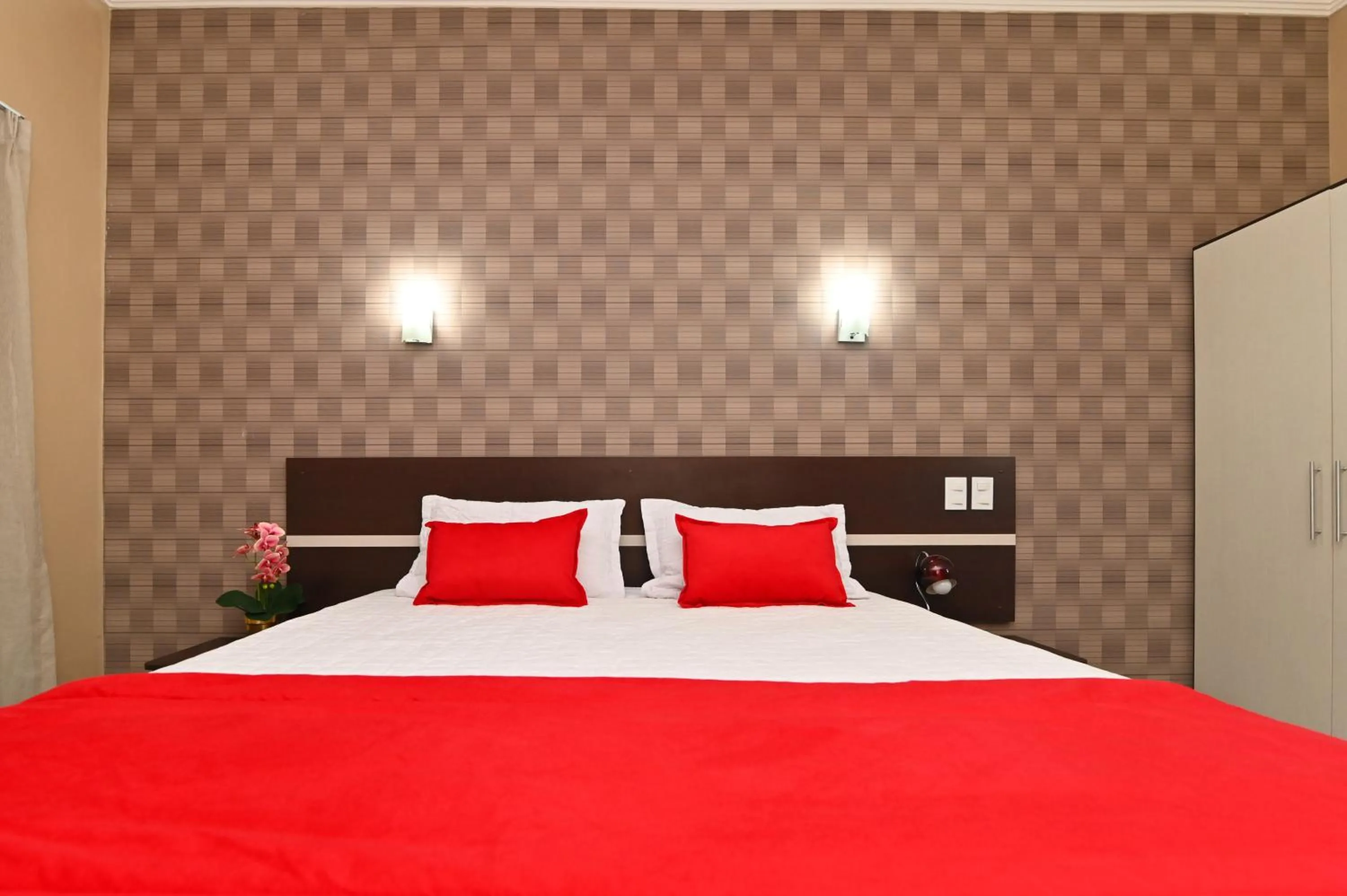 Bed in Hotel São Bento