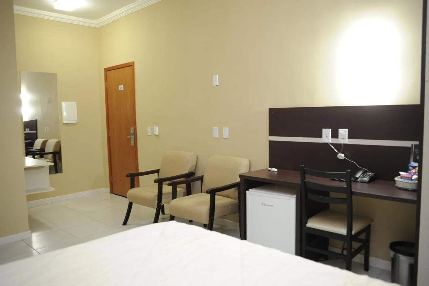 Bed in Hotel São Bento
