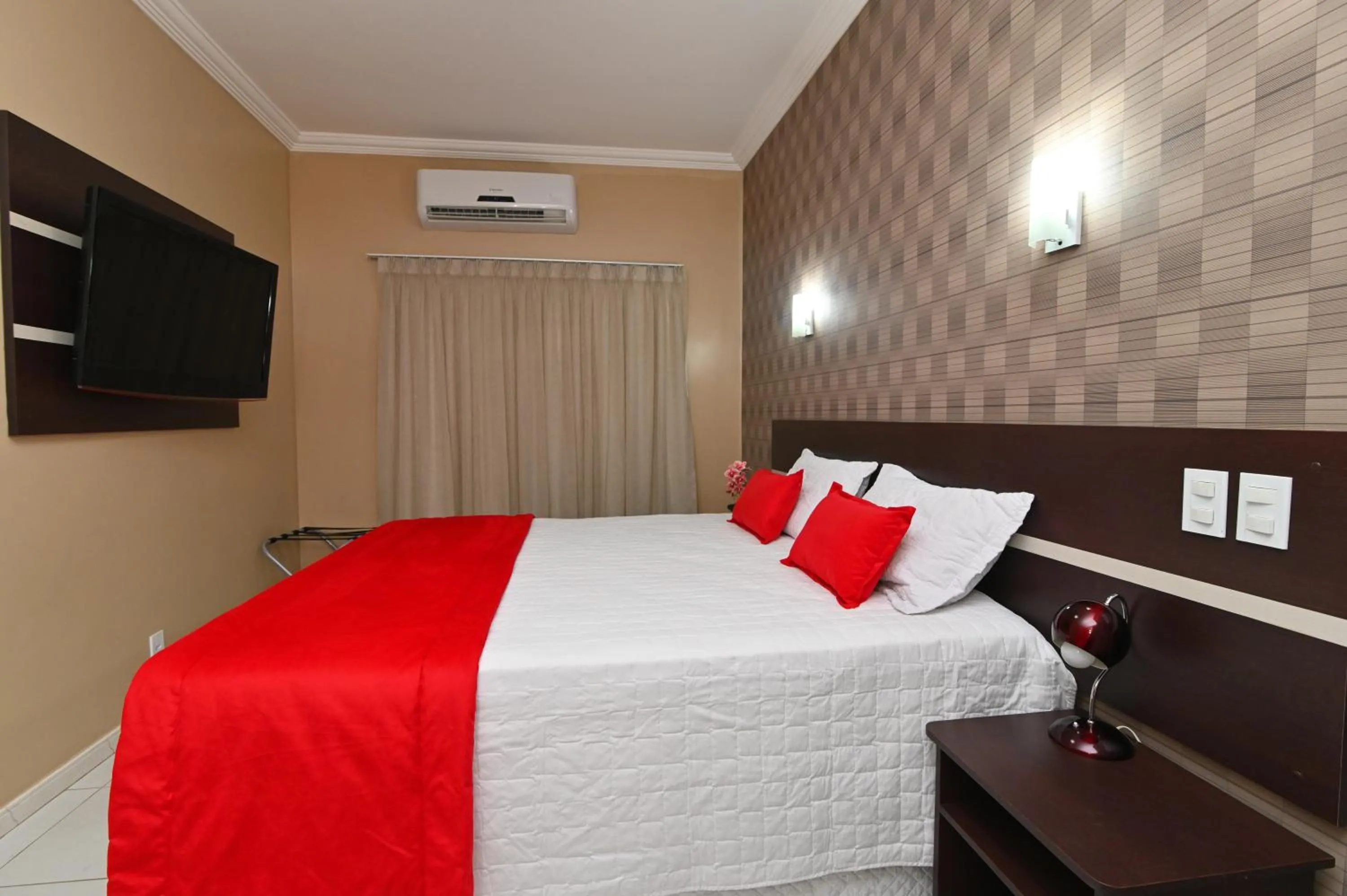 Bed in Hotel São Bento