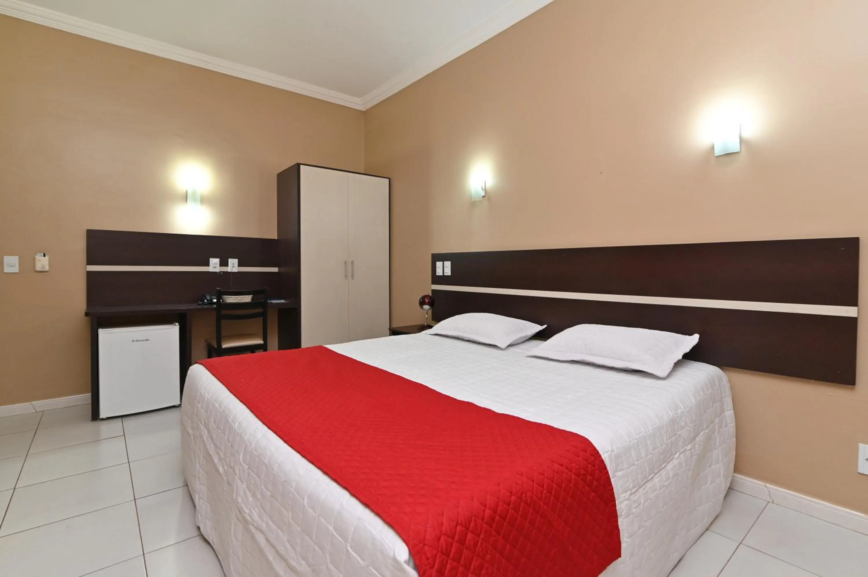 Bed in Hotel São Bento