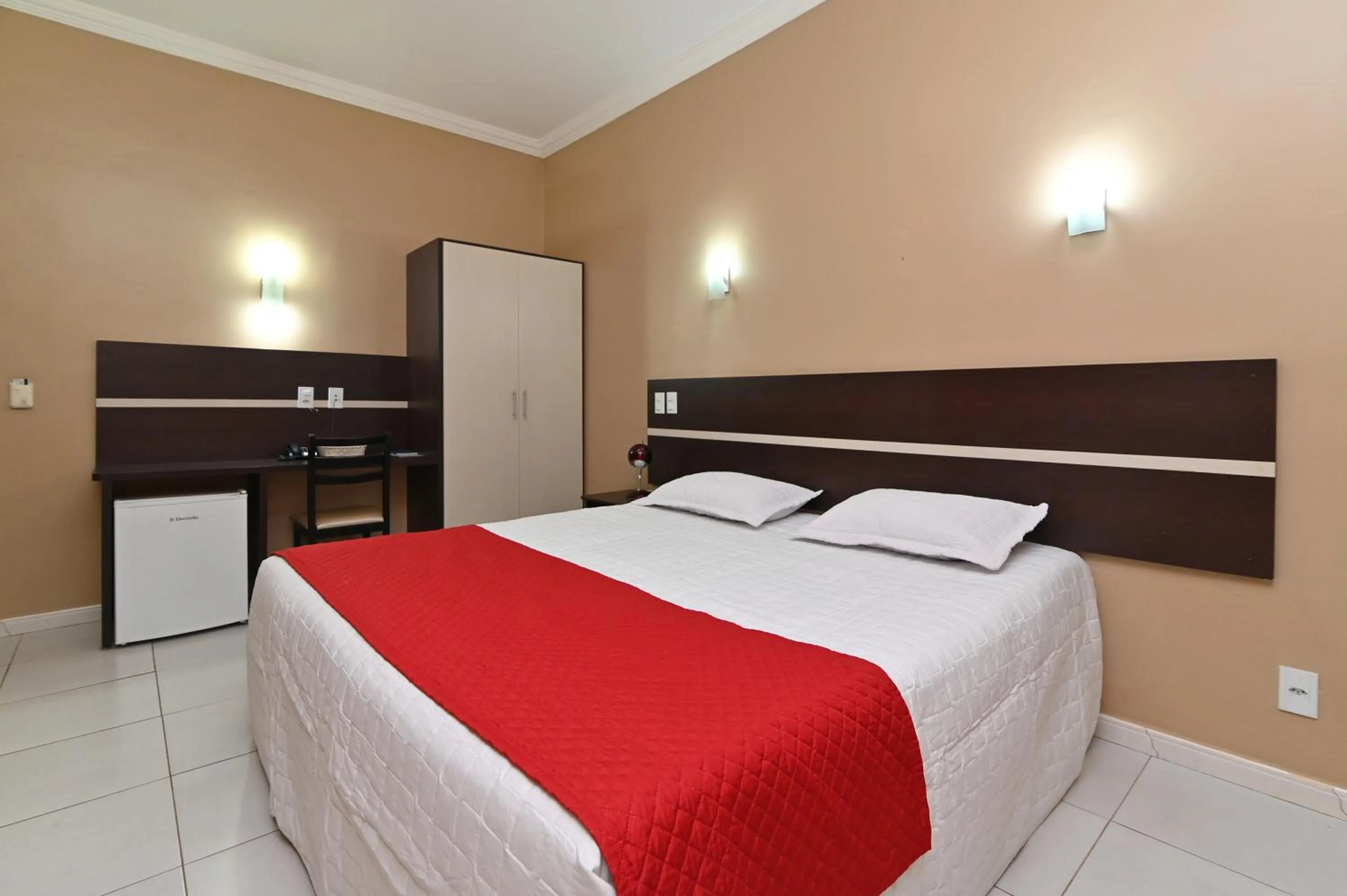 Bed in Hotel São Bento