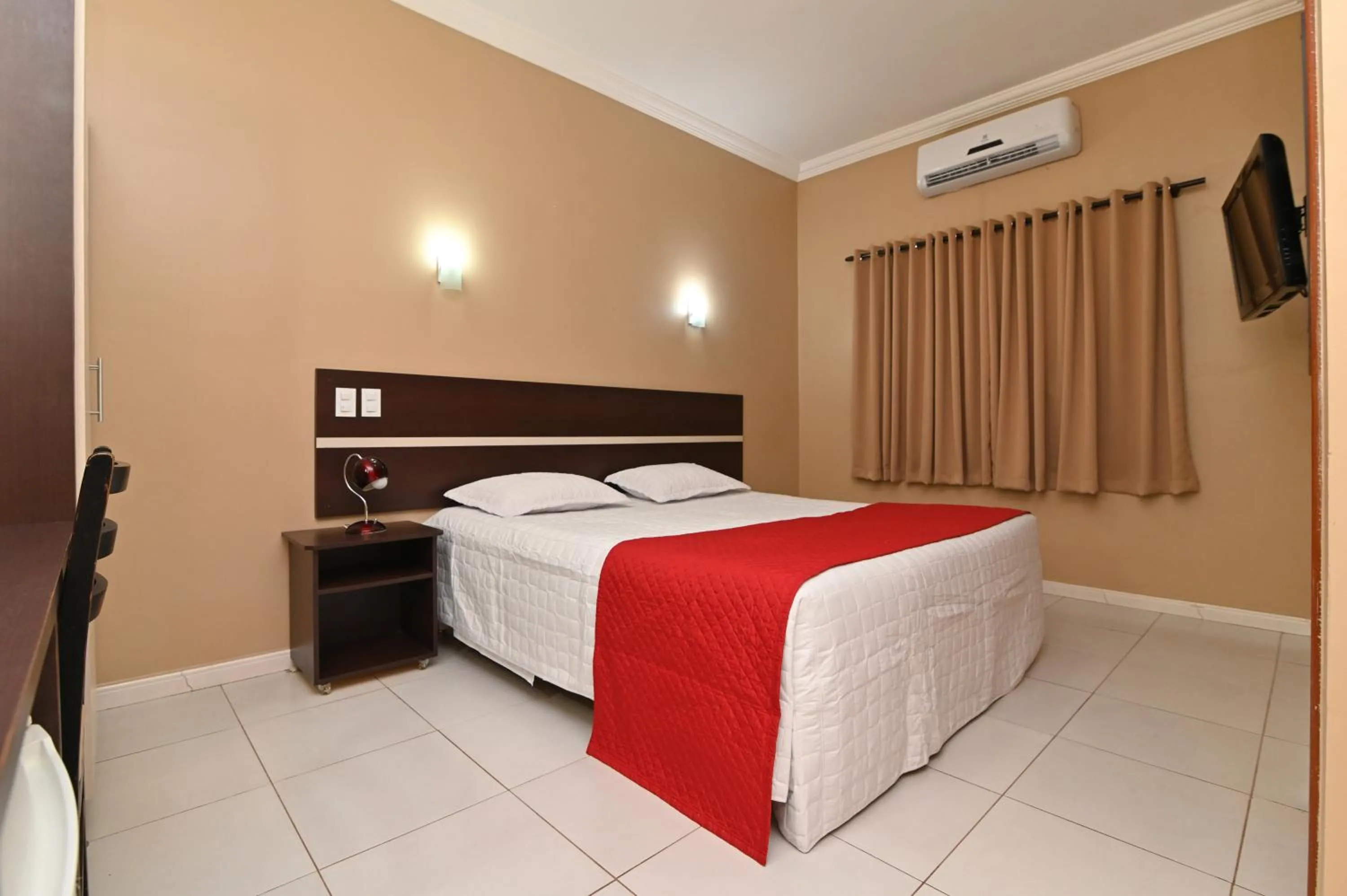Bed in Hotel São Bento