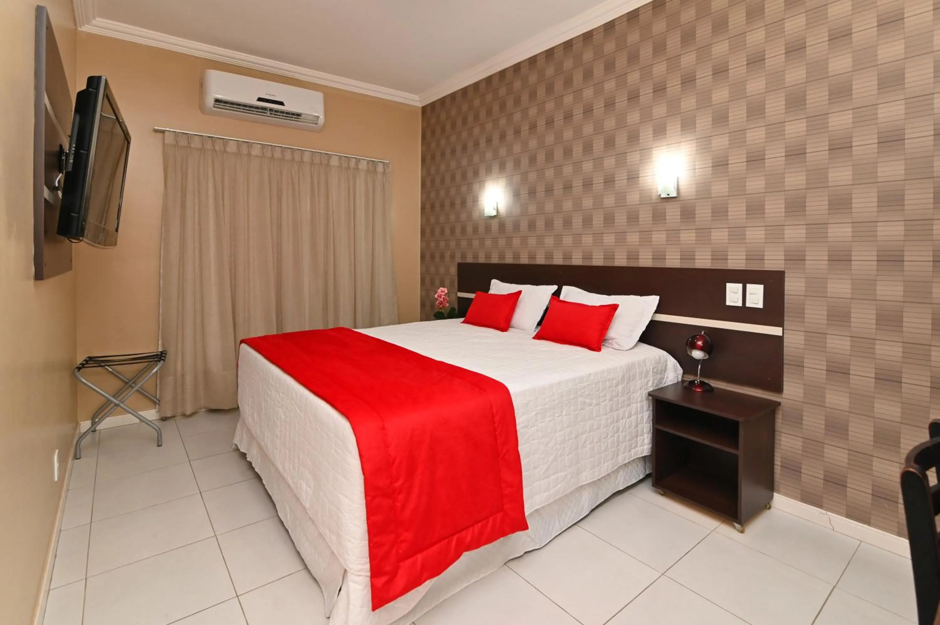 Bed in Hotel São Bento