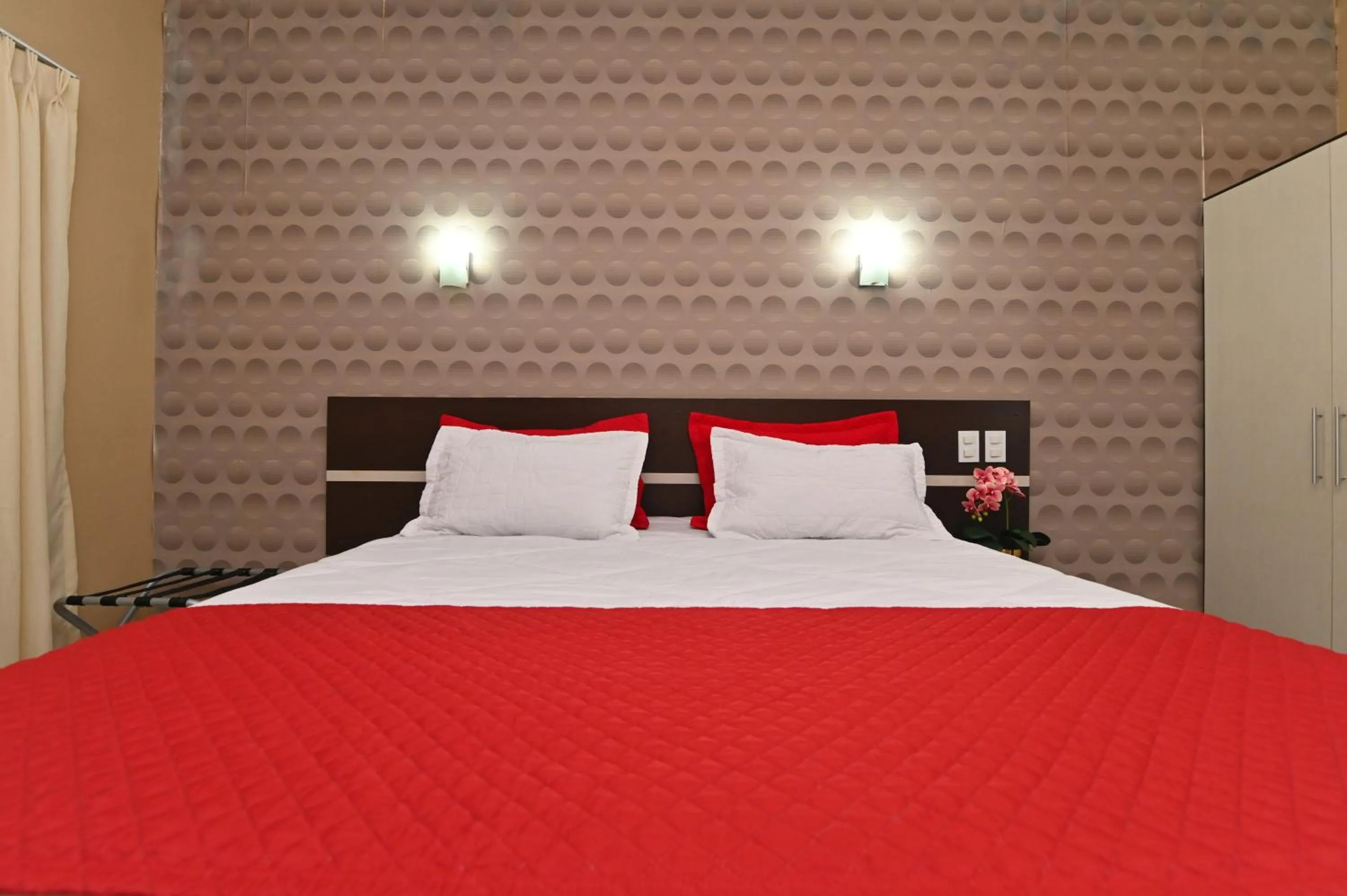 Bed in Hotel São Bento