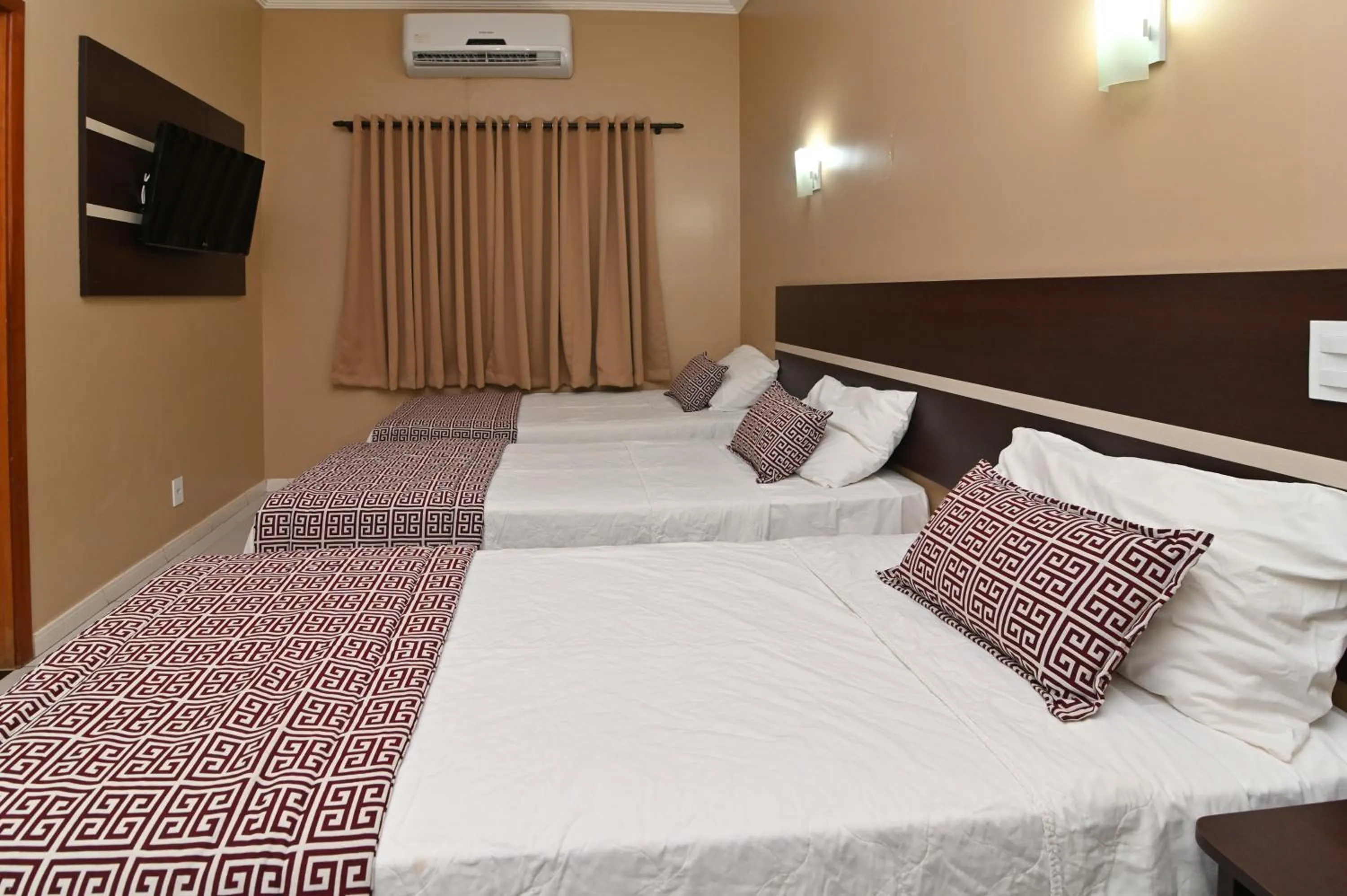 Bed in Hotel São Bento