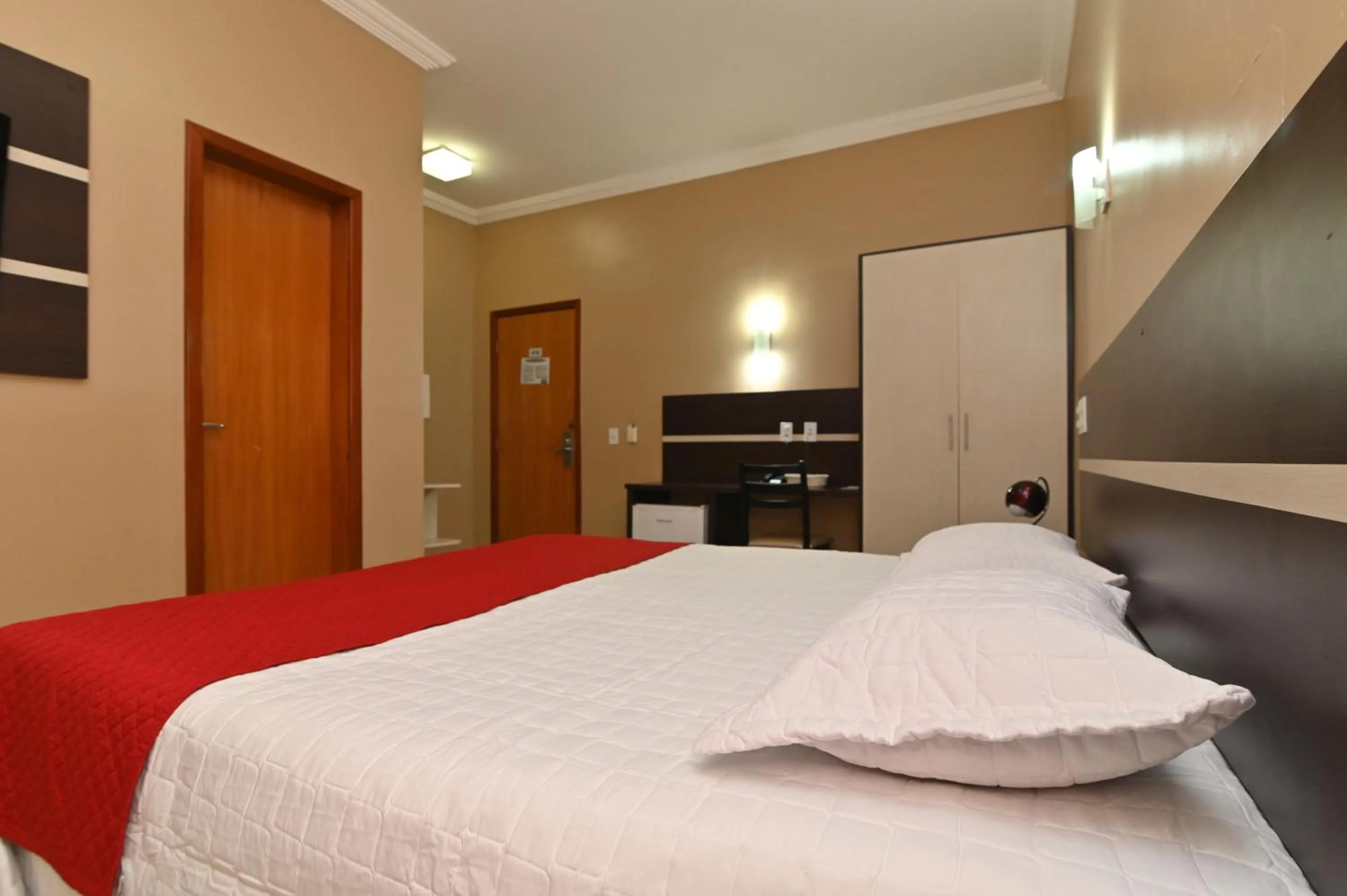 Bed in Hotel São Bento