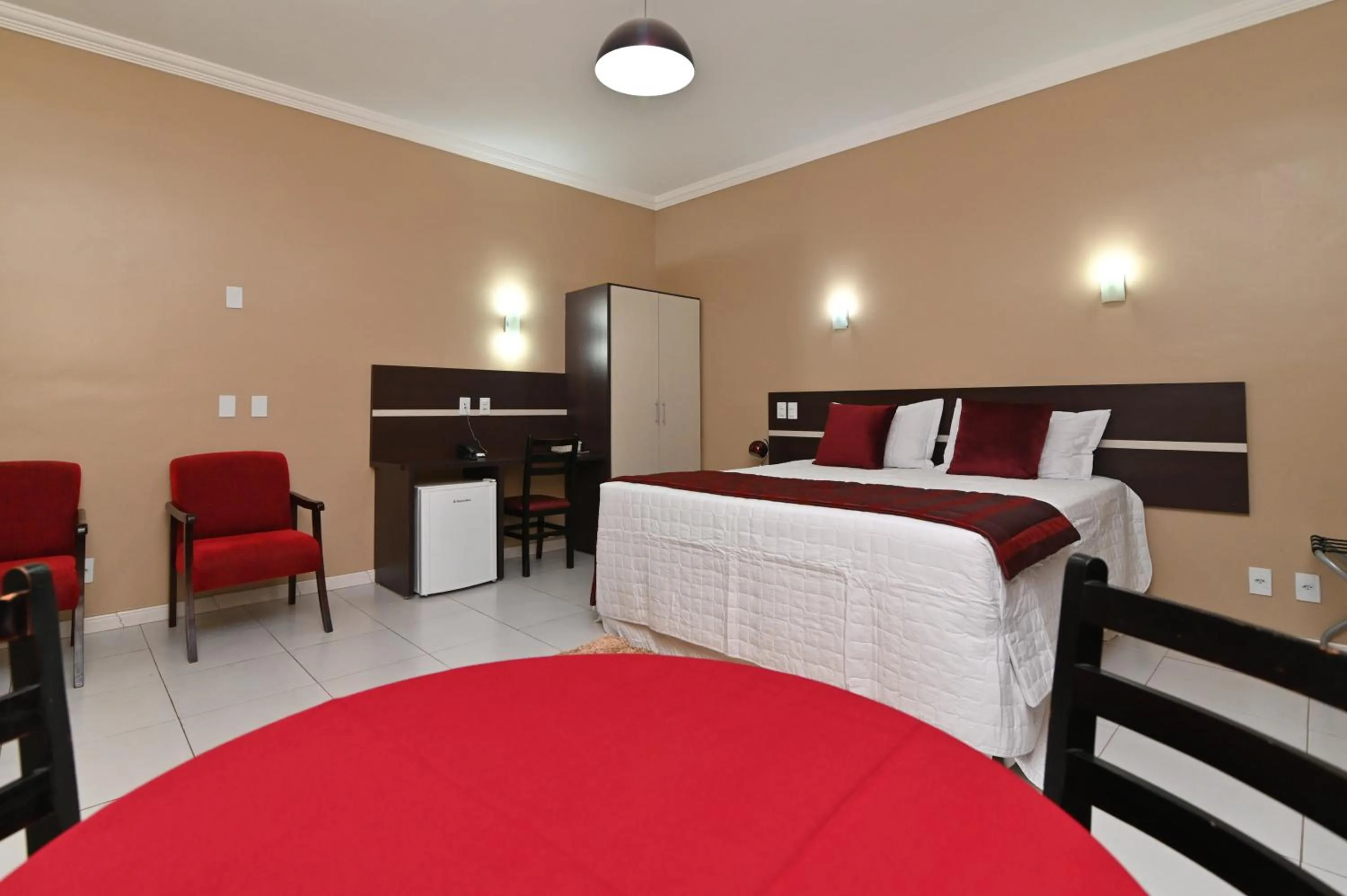 Bed in Hotel São Bento