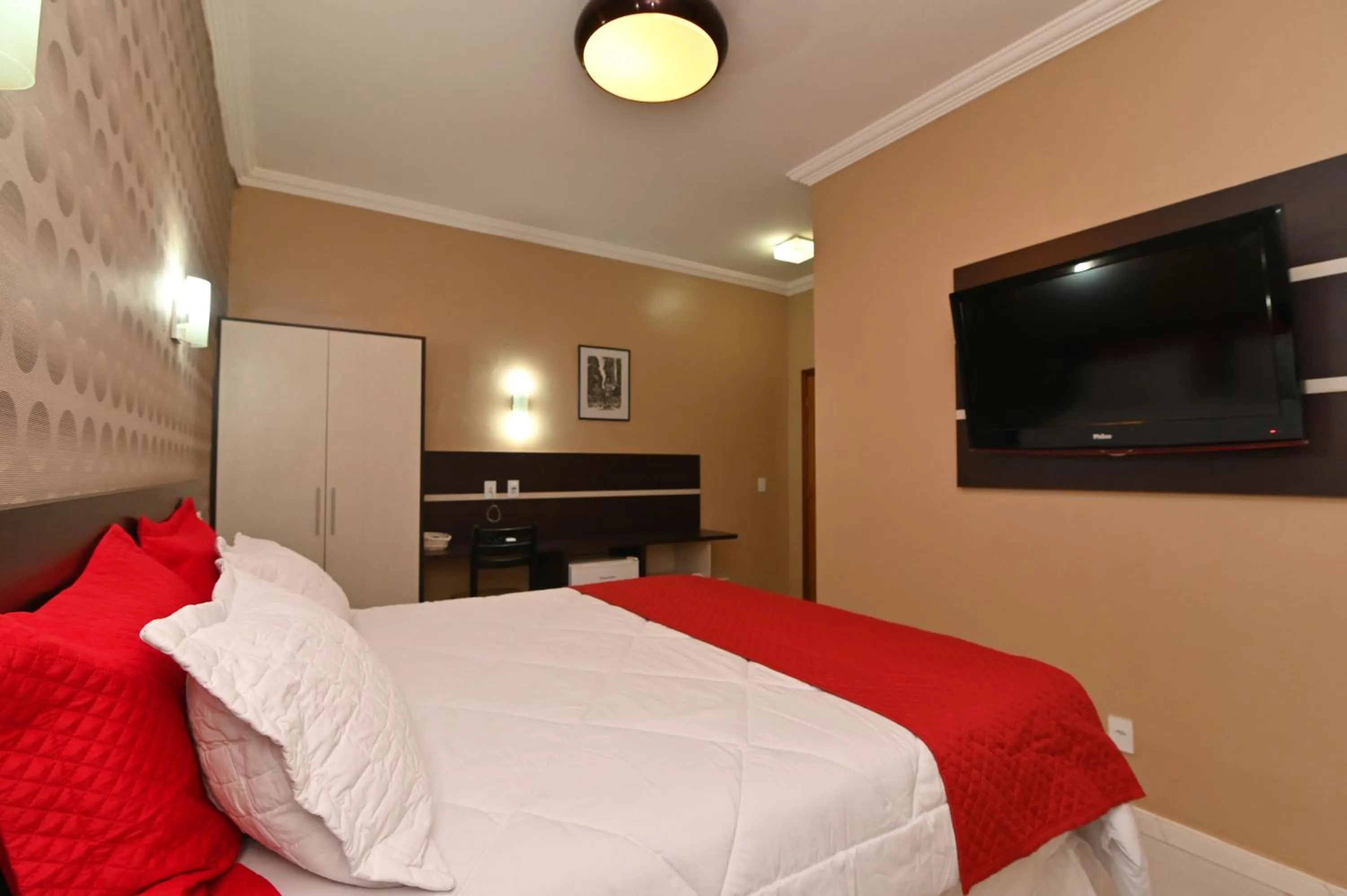 Bed in Hotel São Bento