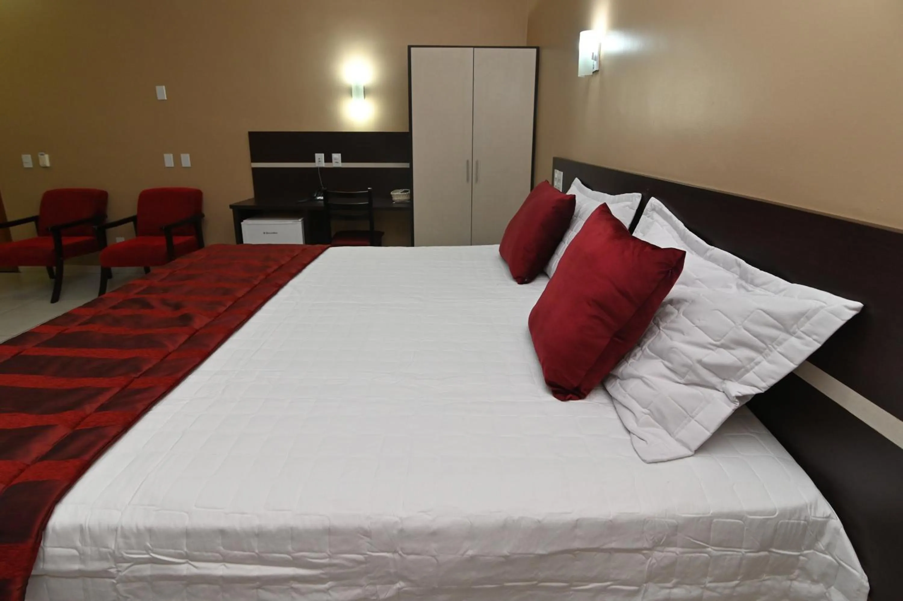 Bed in Hotel São Bento