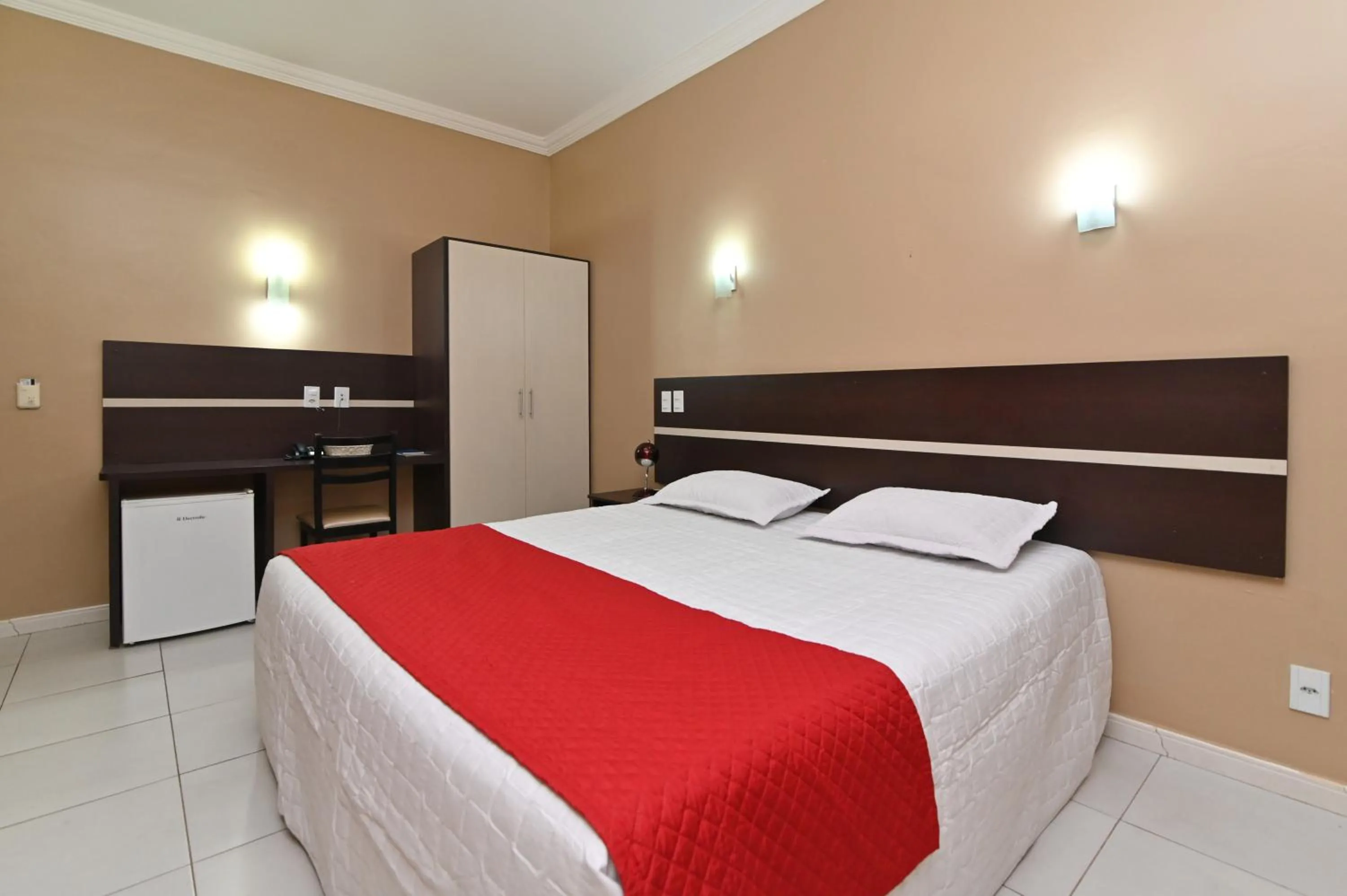 Bed in Hotel São Bento