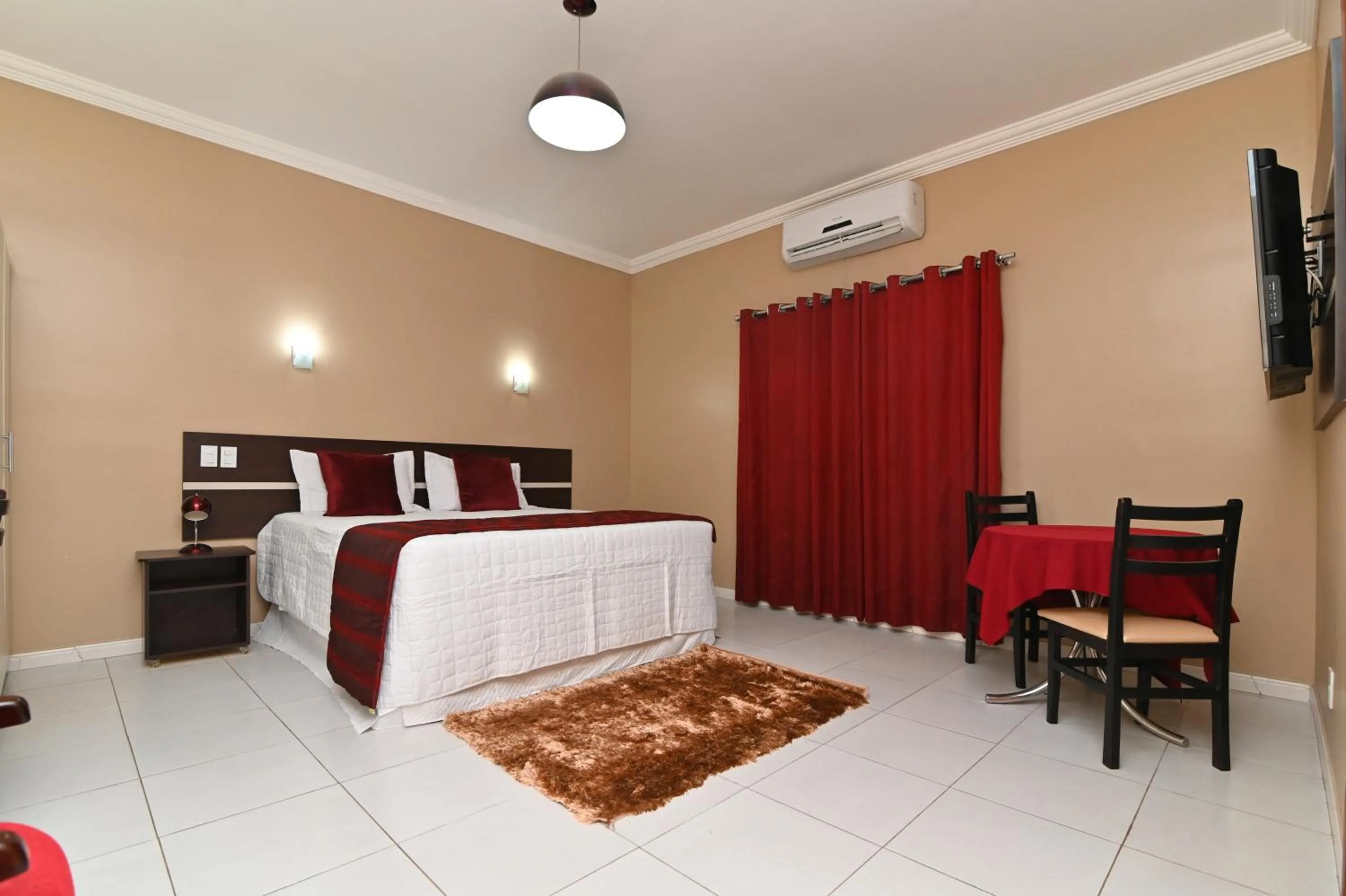 Bed in Hotel São Bento