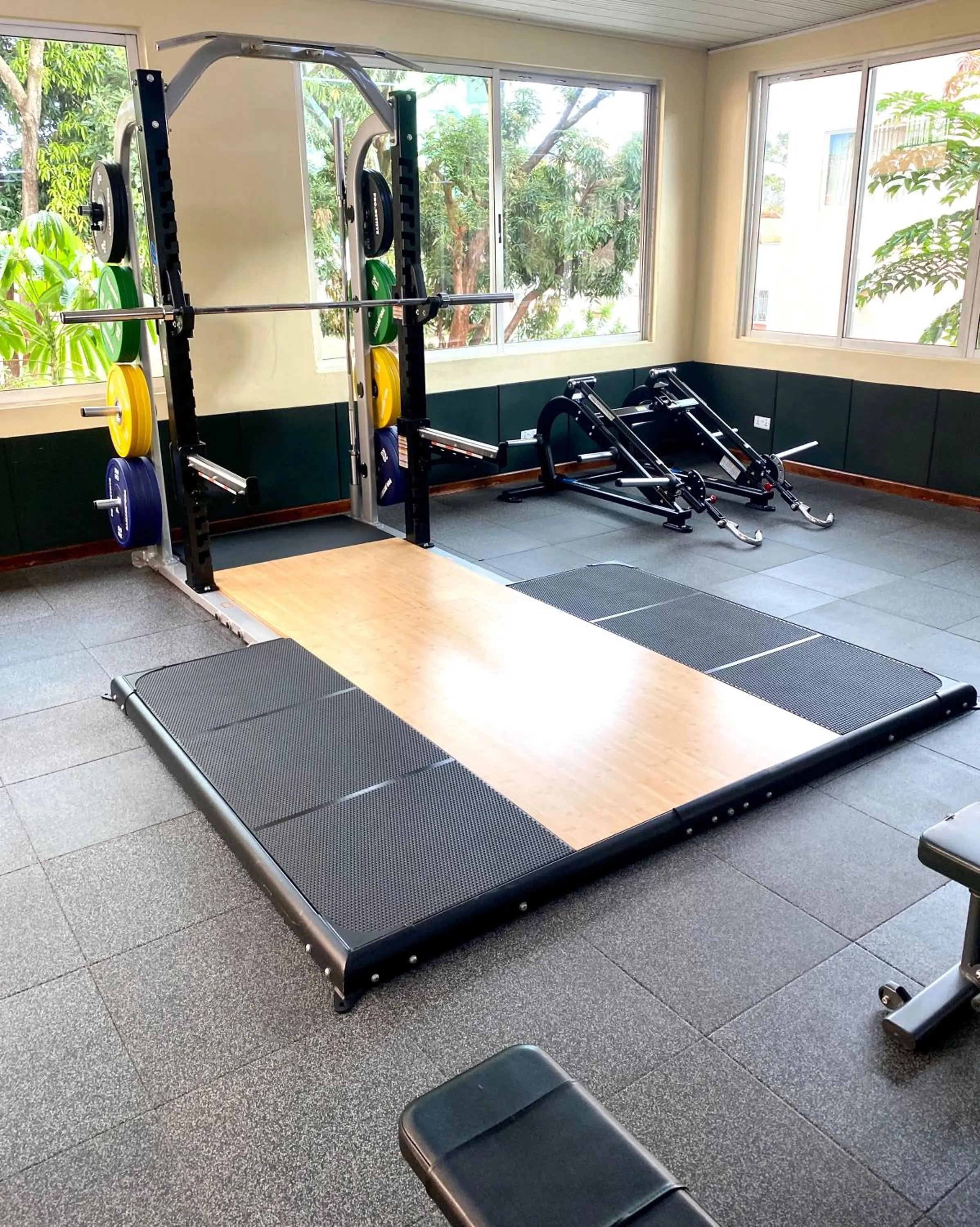 Fitness centre/facilities in Progressive Park Hotel
