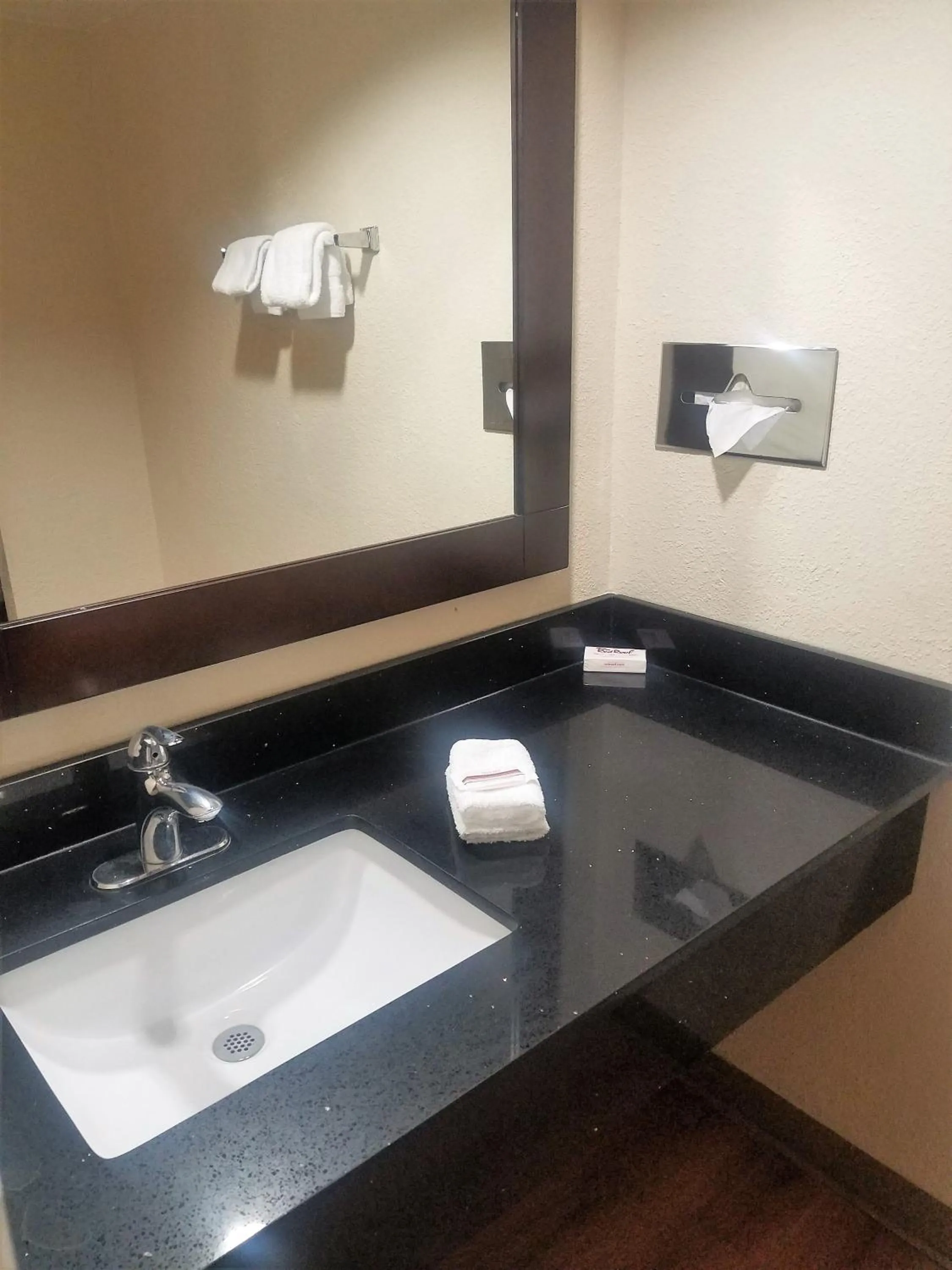 Bathroom in Red Roof Inn & Suites Houston - Hobby Airport