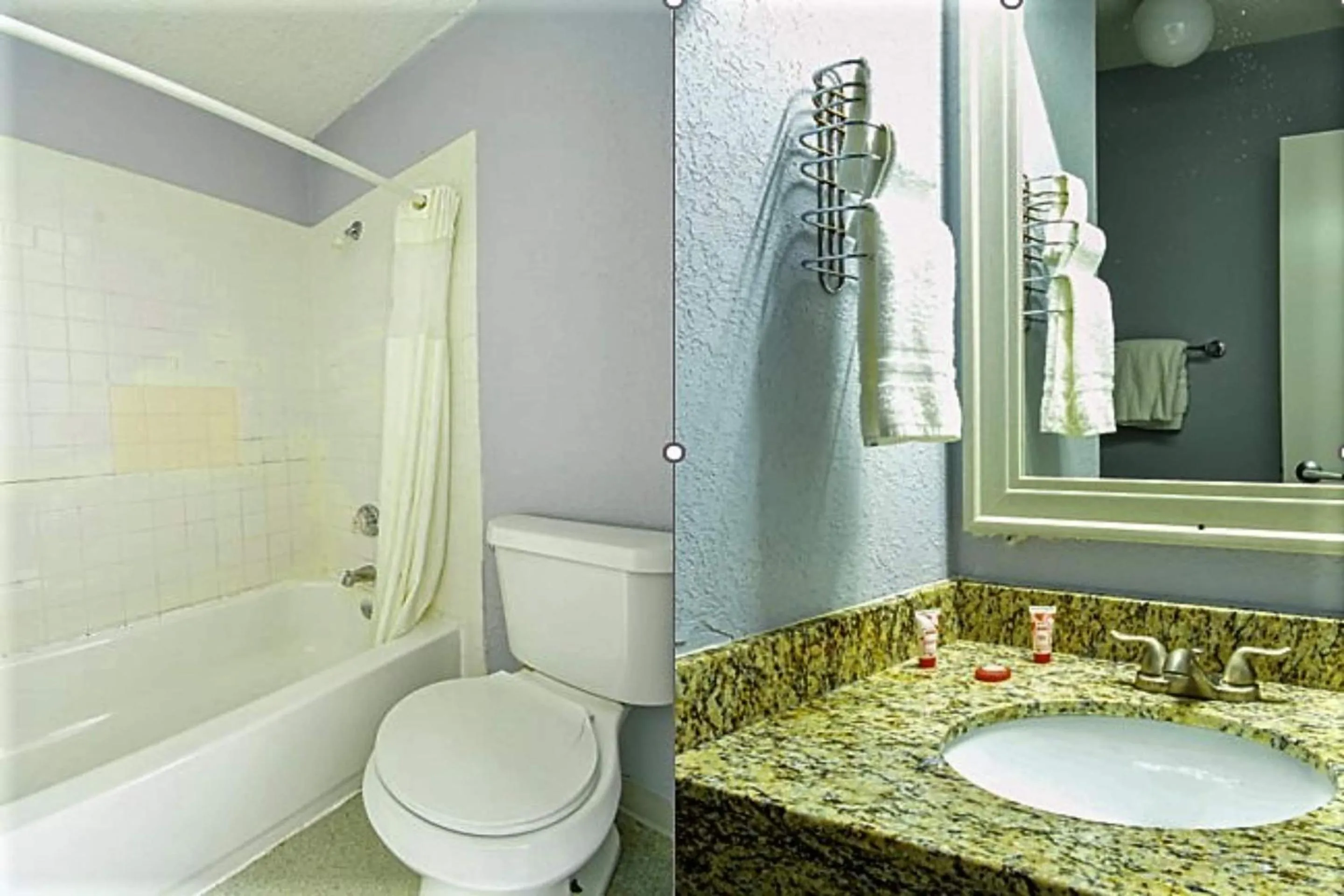 Bathroom in OYO Hotel Irving DFW Airport South