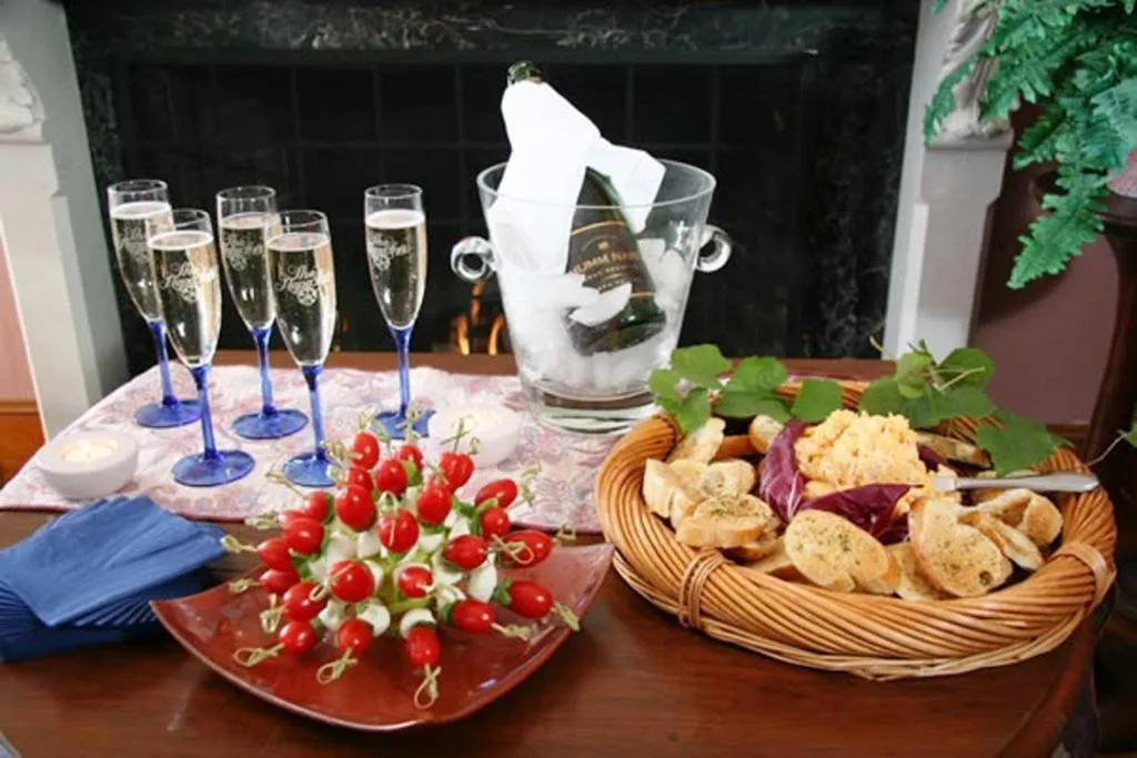 Food close-up in The Napa Inn