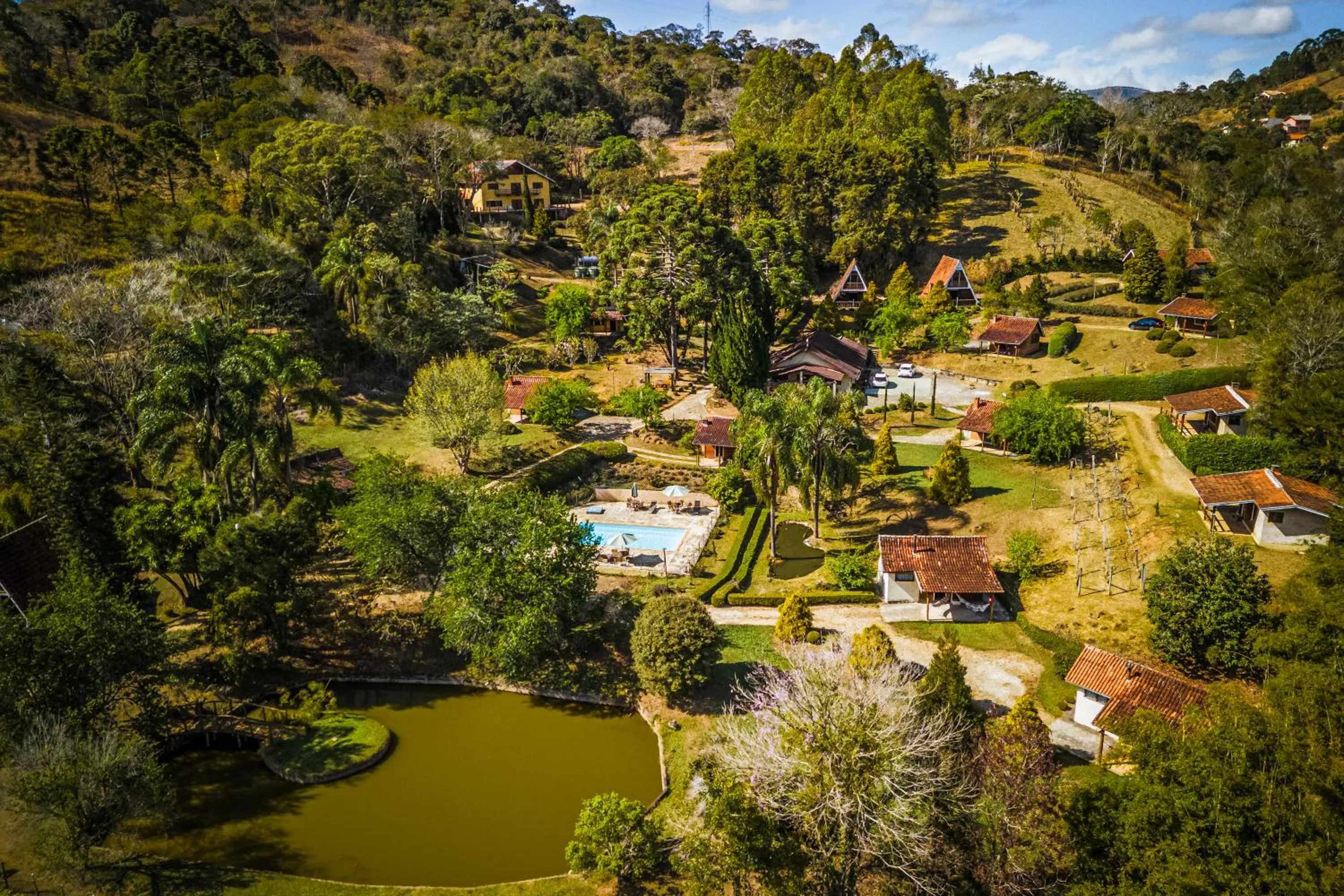Property building in VELINN Hotel Fazenda Fonte das Hortênsias