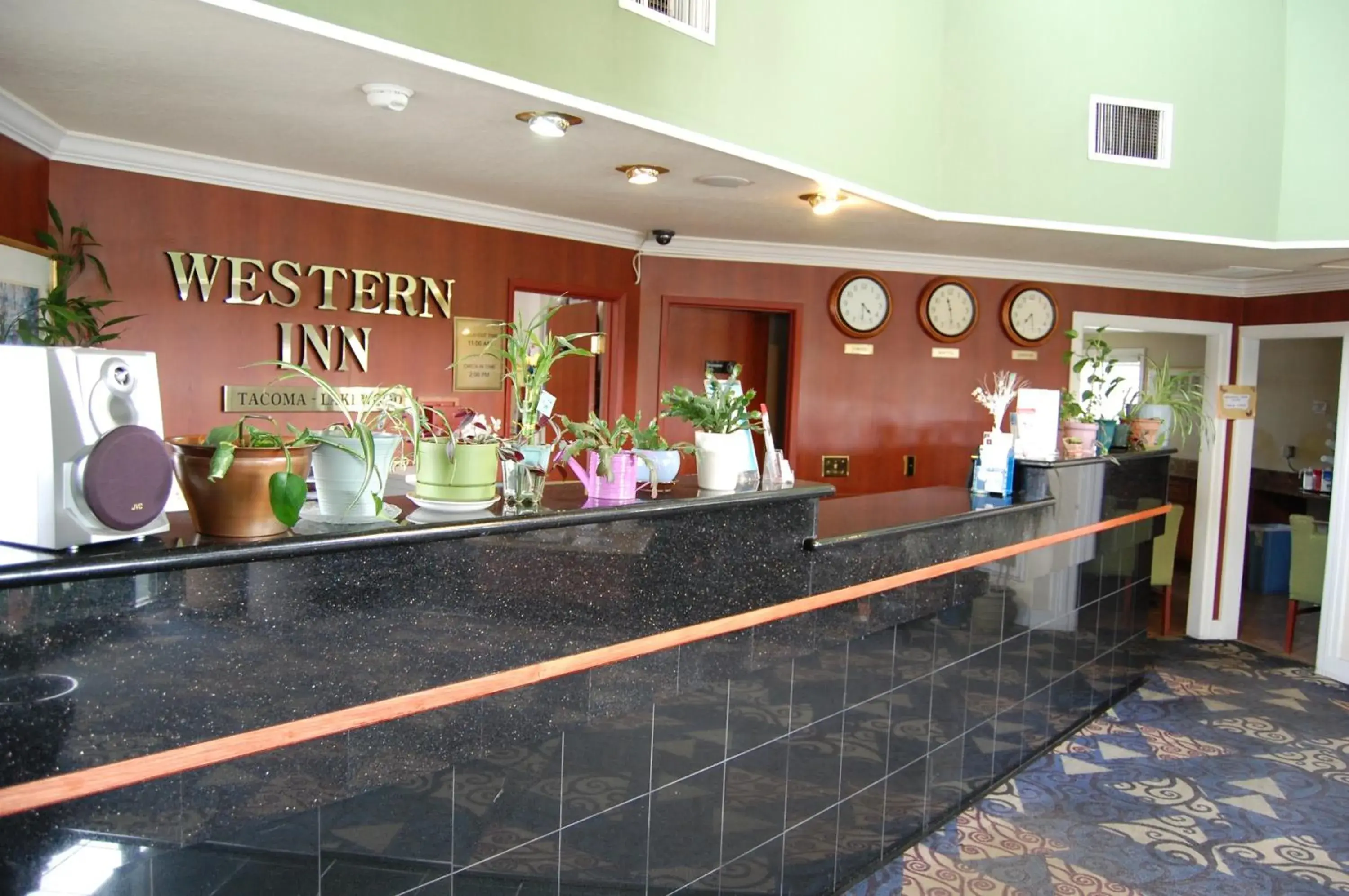 Lobby or reception in Western Inn Lakewood Lobby or reception in Western Inn Lakewood