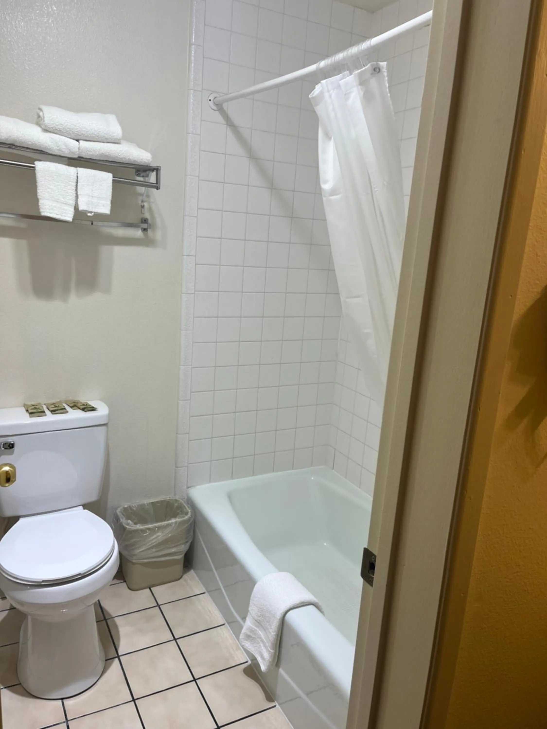 Toilet in Western Inn Lakewood