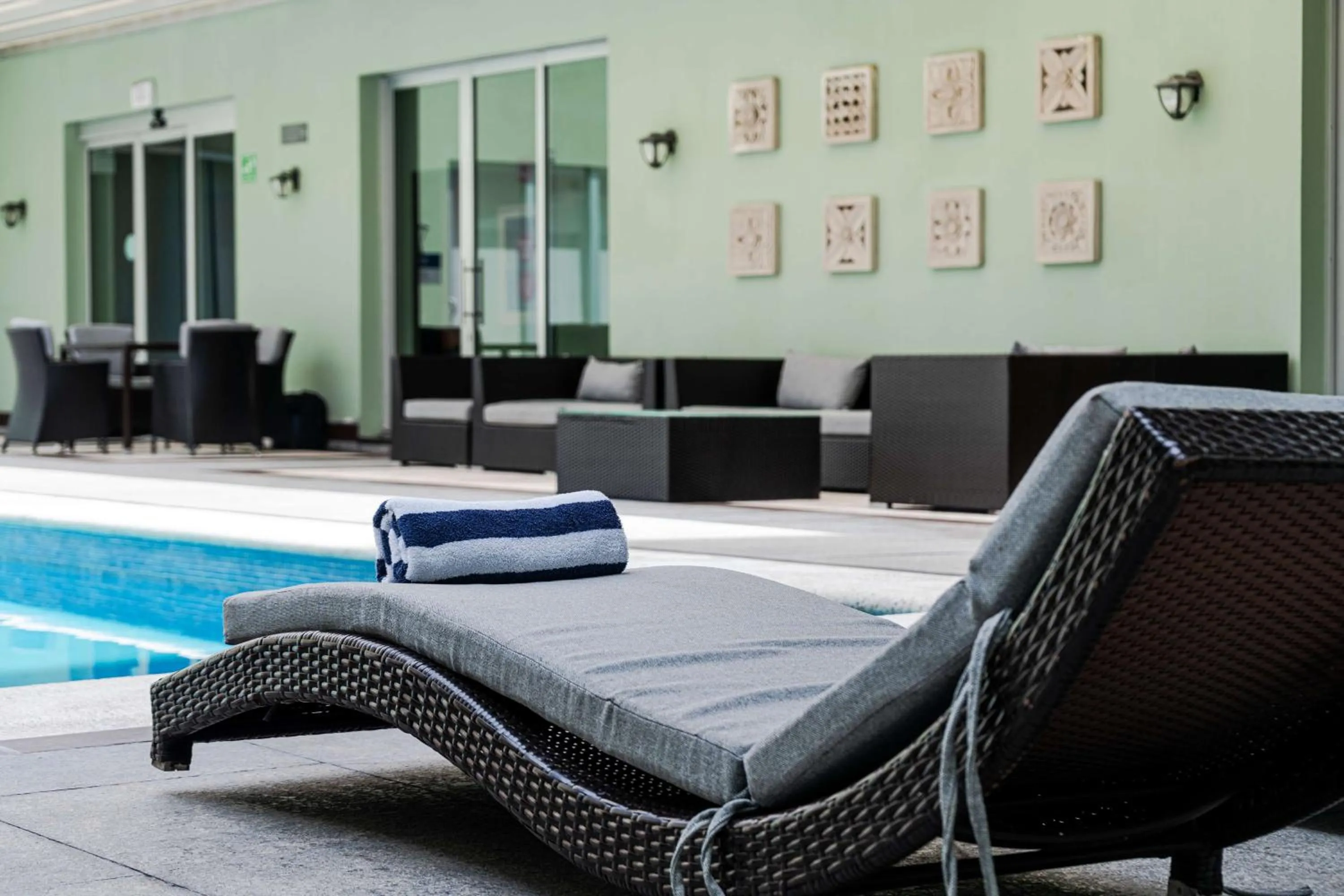 Pool view in Hampton by Hilton Veracruz Boca Del Rio