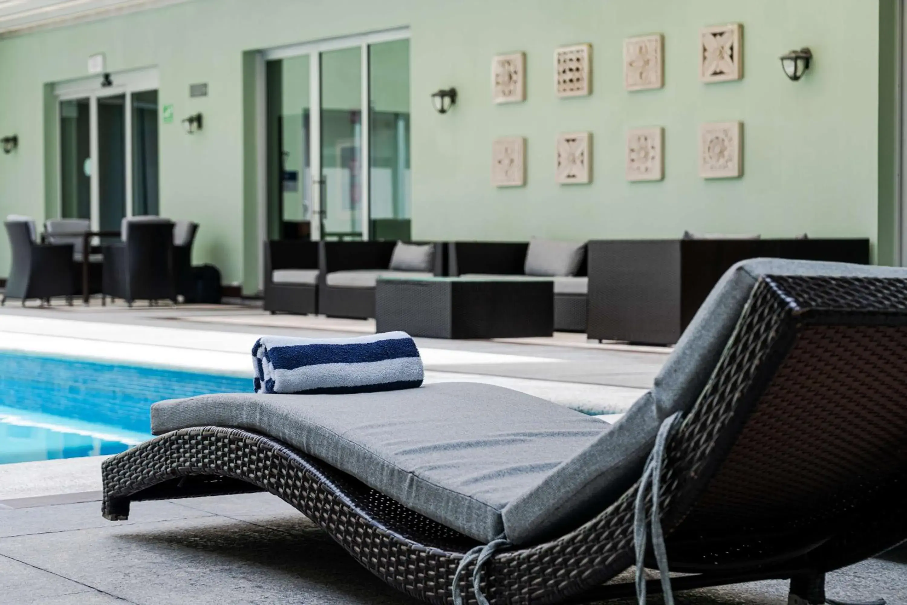 Pool view in Hampton by Hilton Veracruz Boca Del Rio Pool view in Hampton by Hilton Veracruz Boca Del Rio