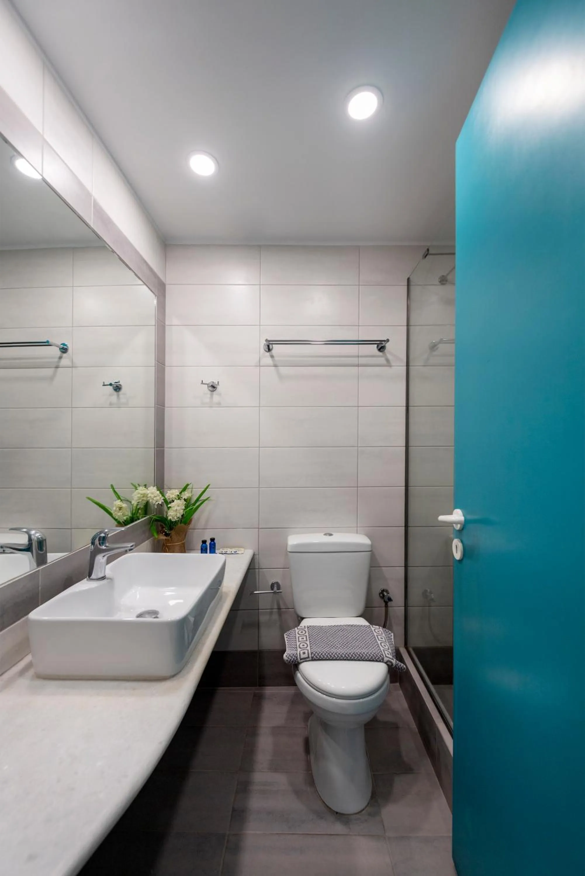 Bathroom in Hotel Aegeon