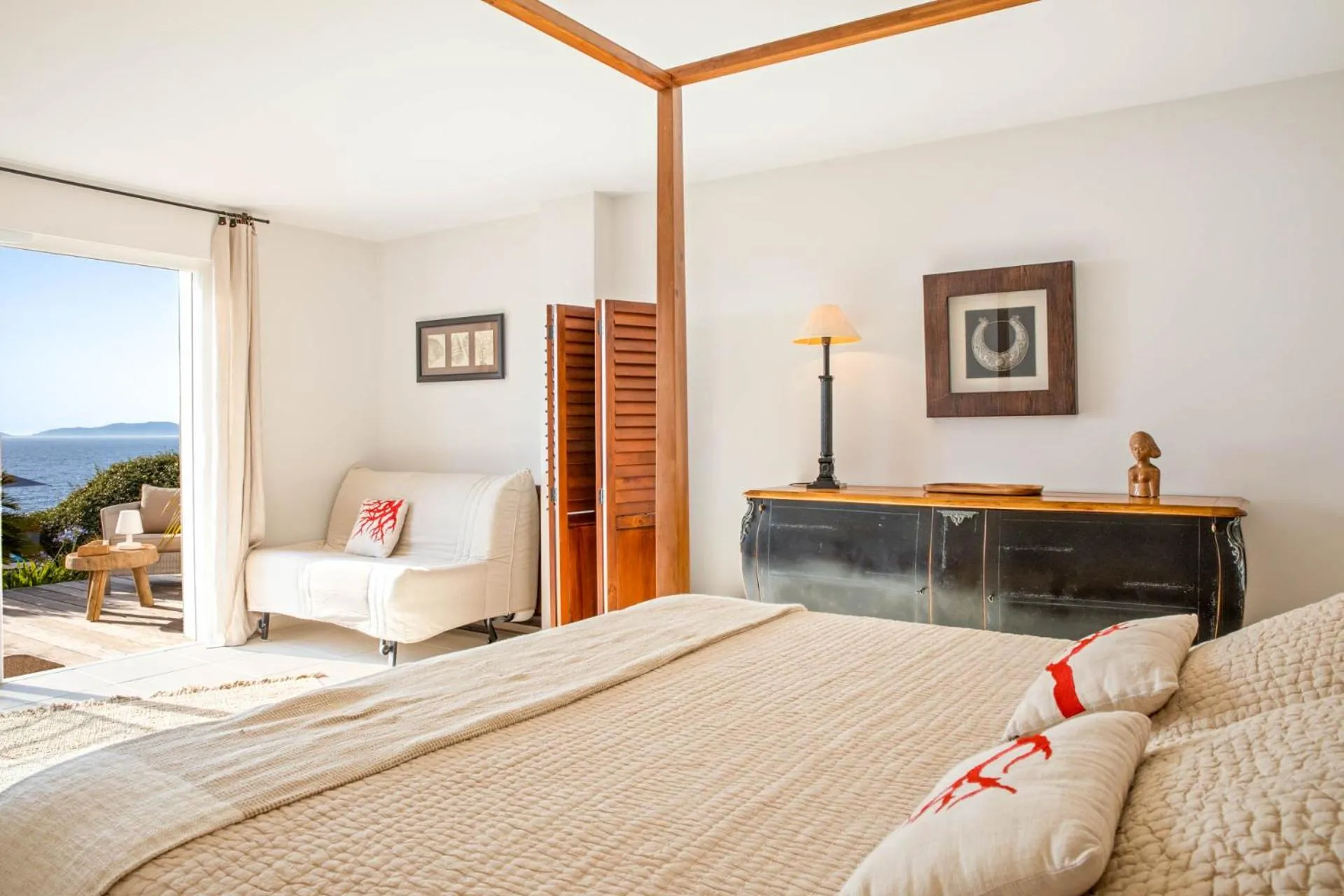 Photo of the whole room, Bed in A Casa Nostra